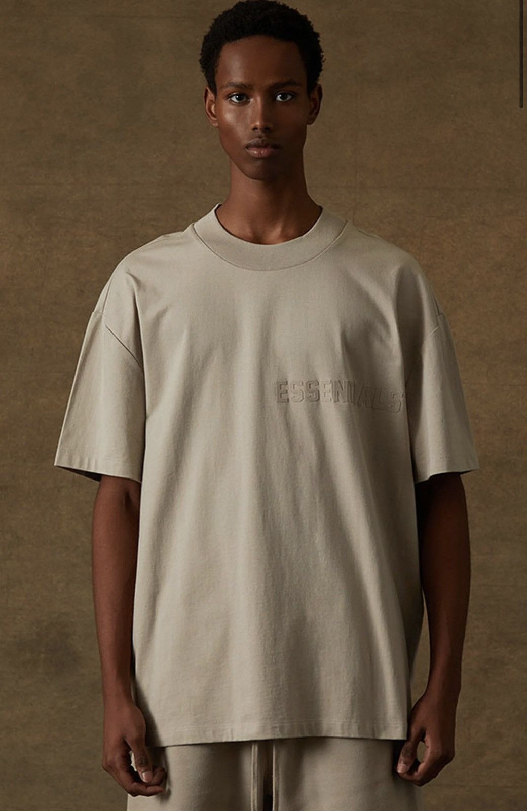FOG × Fear of God × Pacsun FOG - Essentials Fear Of God SMOKE Jersey T-Shirt Sz (M) Size US M / EU 48-50 / 2 - 6 Thumbnail