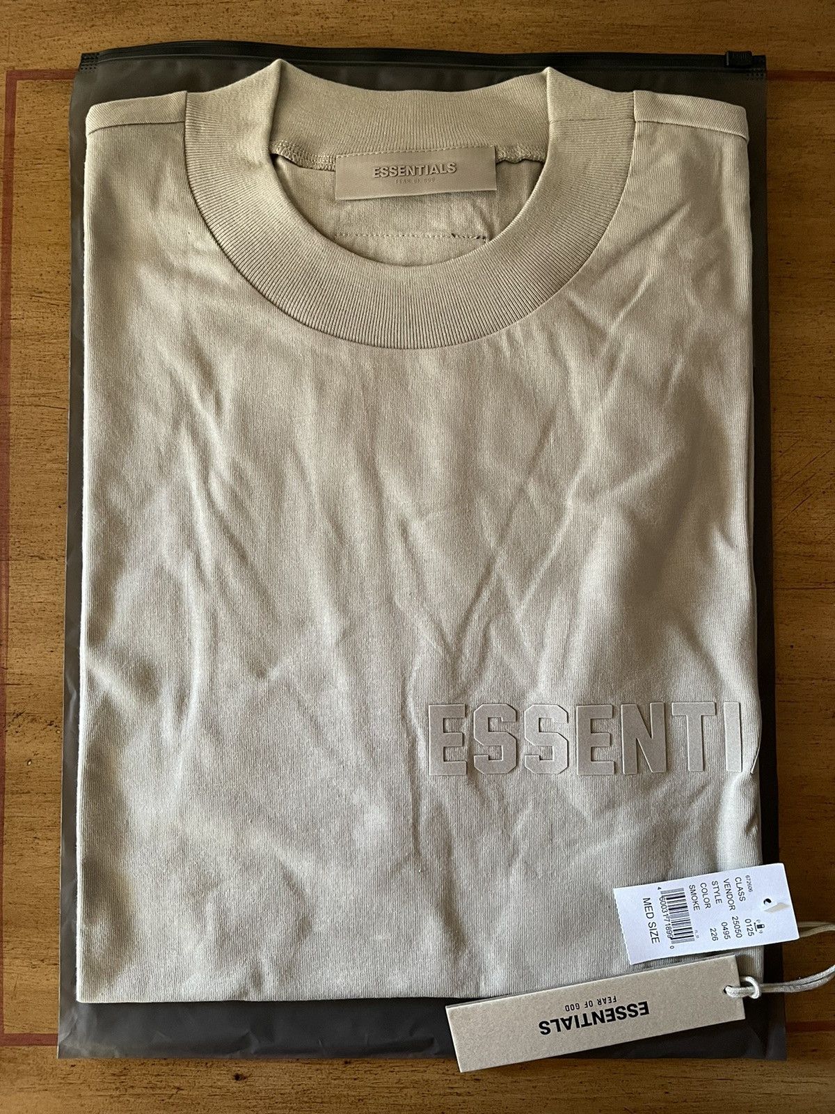 FOG × Fear of God × Pacsun FOG - Essentials Fear Of God SMOKE Jersey T-Shirt Sz (M) Size US M / EU 48-50 / 2 - 1 Thumbnail