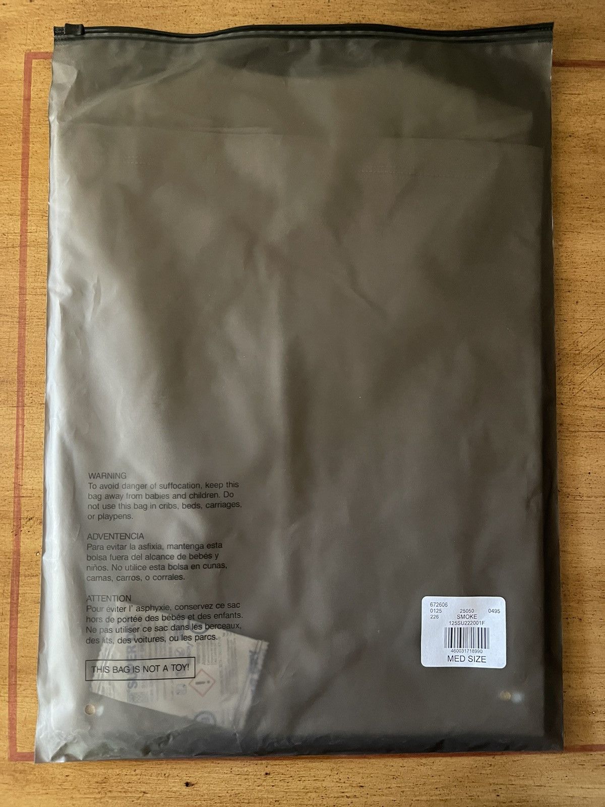 FOG × Fear of God × Pacsun FOG - Essentials Fear Of God SMOKE Jersey T-Shirt Sz (M) Size US M / EU 48-50 / 2 - 5 Thumbnail