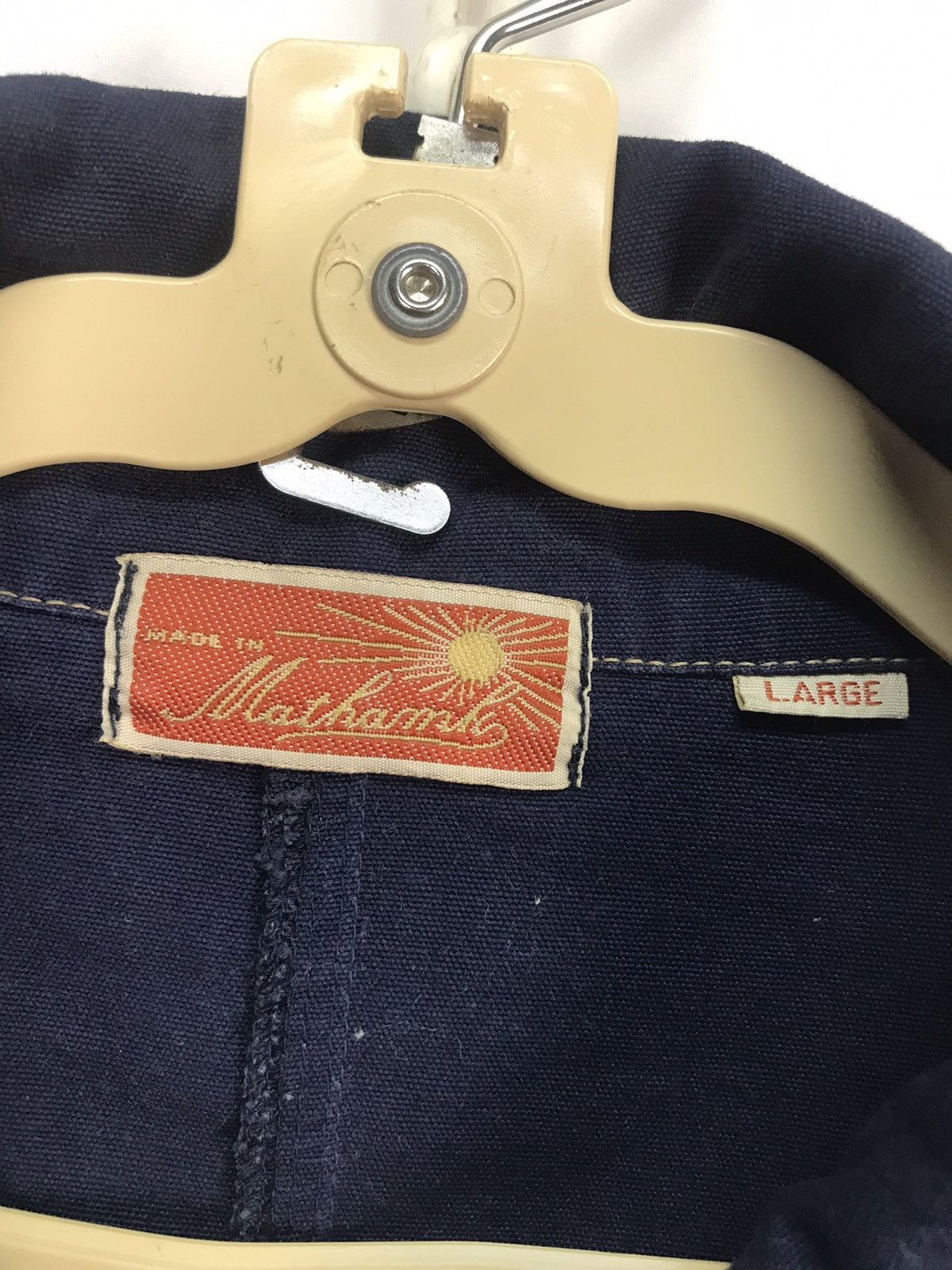 Japanese Brand × Vintage Unbrand workers button up jacket Size US L / EU 52-54 / 3 - 4 Thumbnail