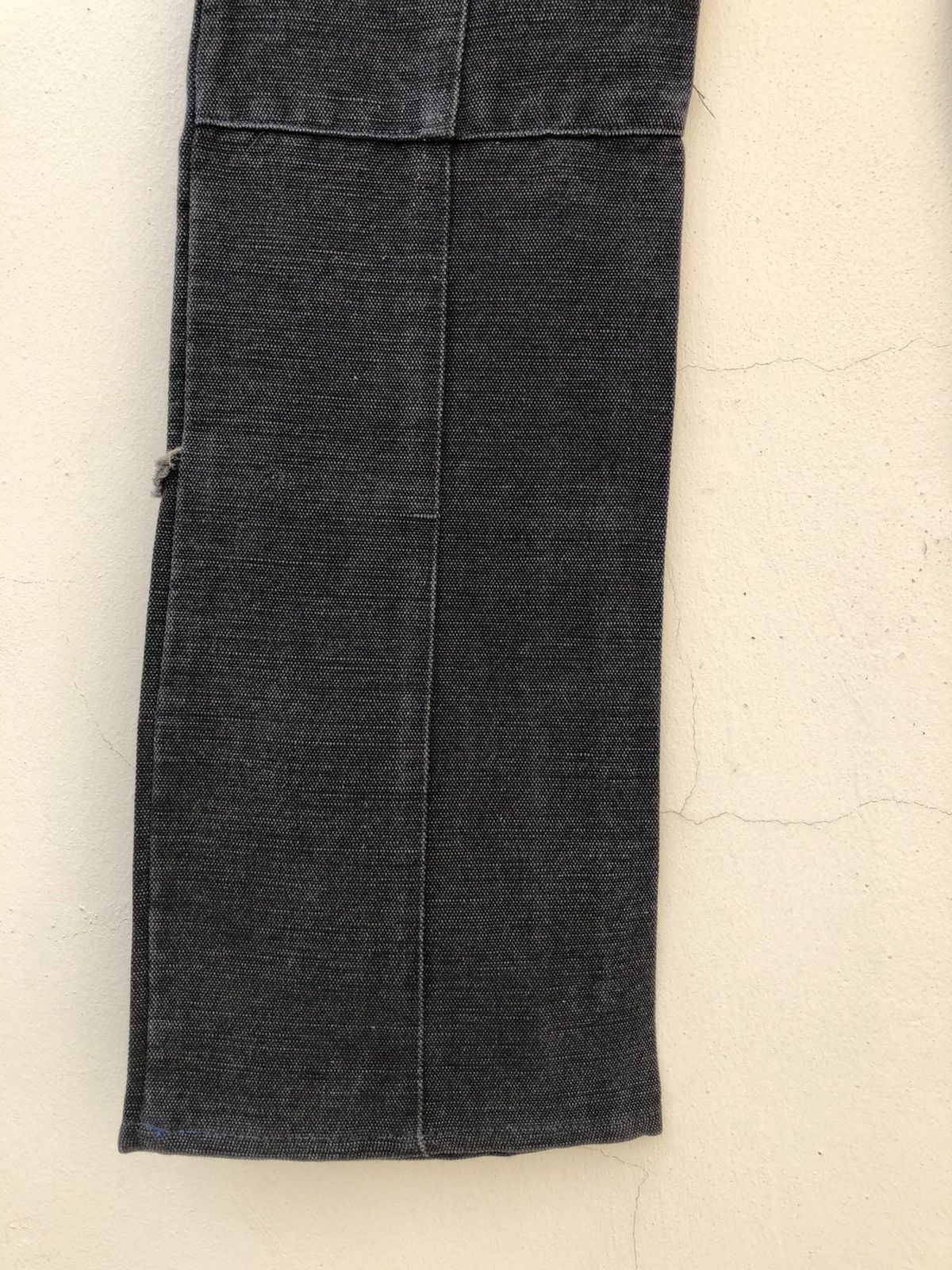 L7 Real Hip L7 REAL HIP Japan Patchwork Thick Faded Black Denim Hagi Size US 31 - 17 Thumbnail