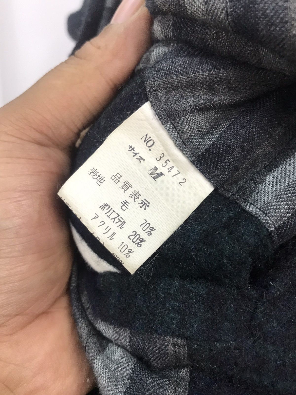 Japanese Brand × Vintage Playmen wool zipper jacket Size US L / EU 52-54 / 3 - 4 Thumbnail