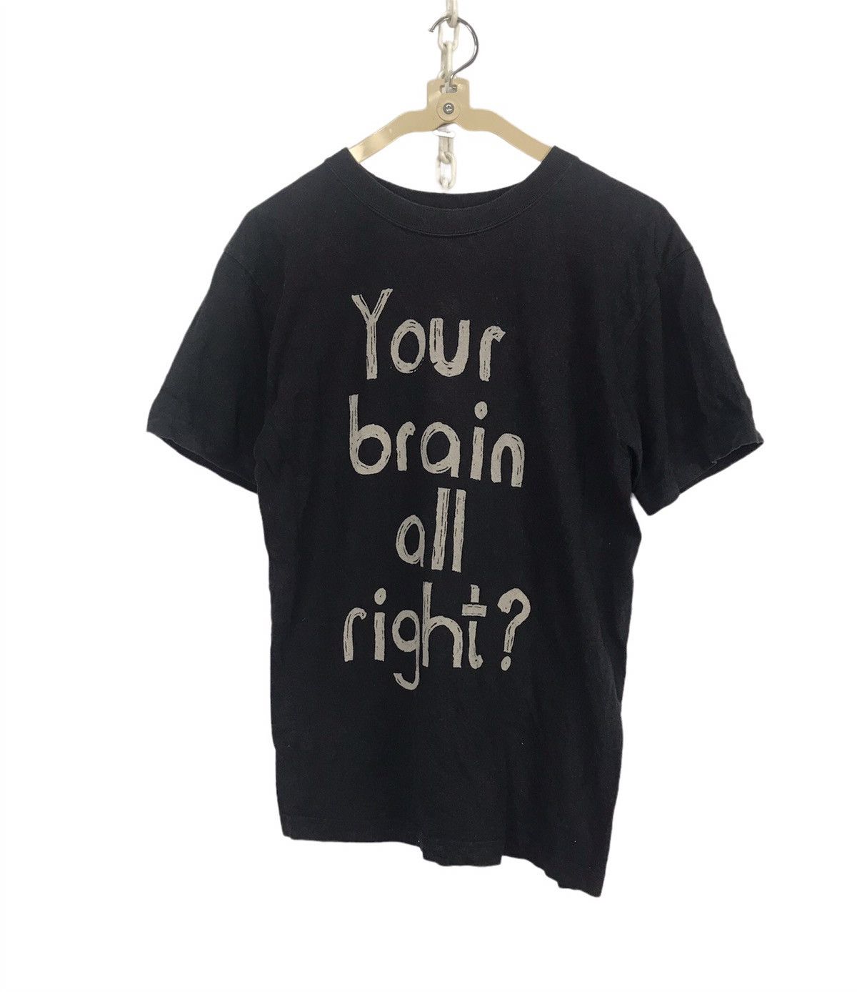 Japanese Brand “Your brain all right “ printed tshirt by graniph Size US M / EU 48-50 / 2 - 1 Thumbnail