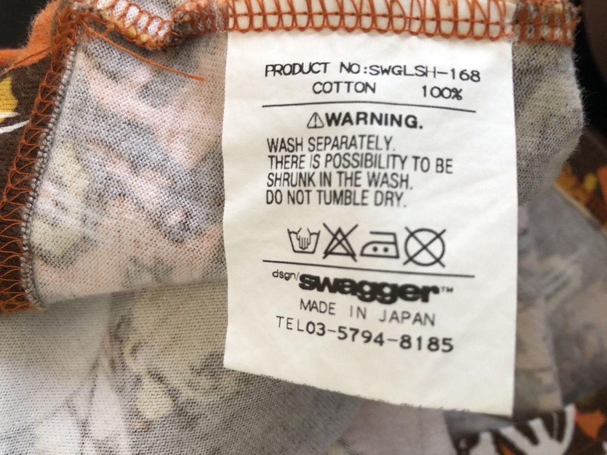 Swagger Vintage Swagger Japan All Printed Long Sleeves t shirt Size US M / EU 48-50 / 2 - 19 Thumbnail