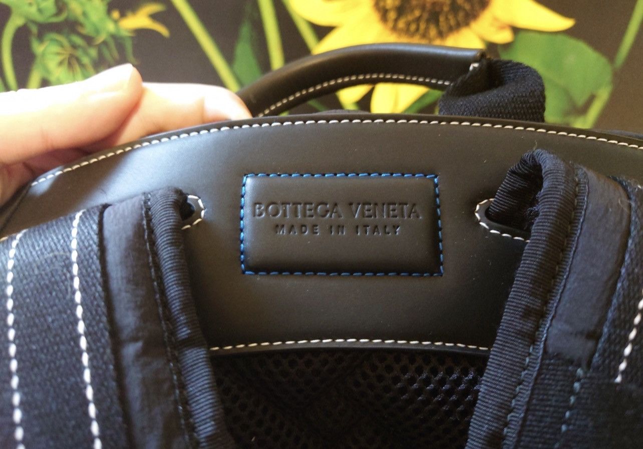 Bottega Veneta Bottega Veneta Mesh Paper Touch Nylon Backpack Size ONE SIZE - 7 Thumbnail