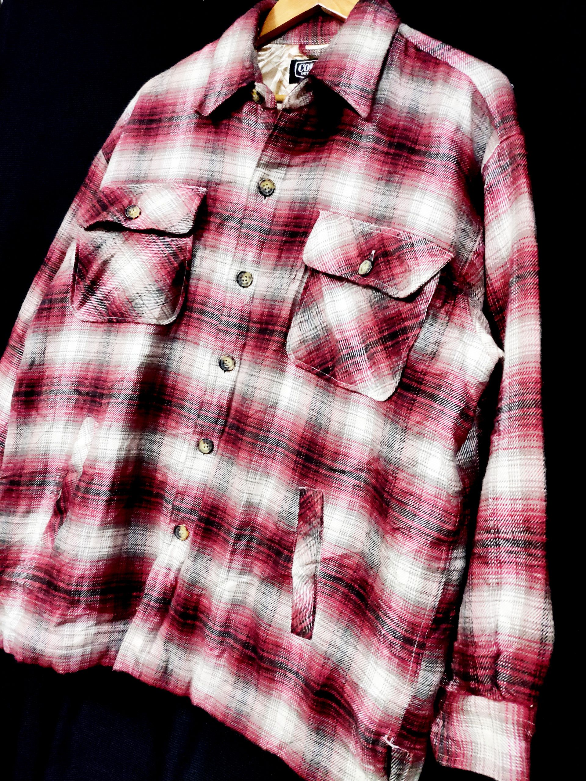 Flannel Collins International Flannel Checkered Jacket Size US L / EU 52-54 / 3 - 2 Thumbnail
