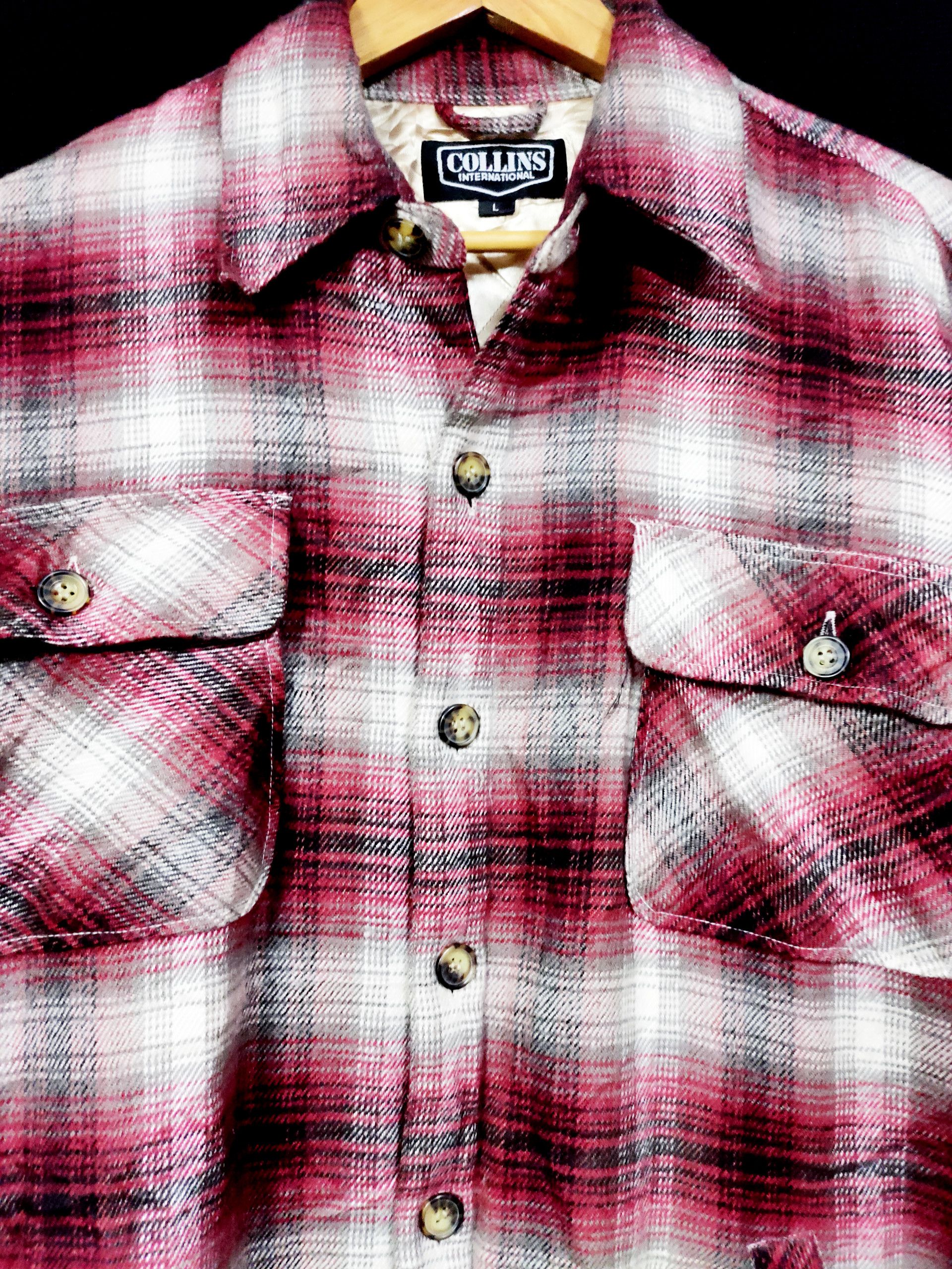 Flannel Collins International Flannel Checkered Jacket Size US L / EU 52-54 / 3 - 5 Thumbnail