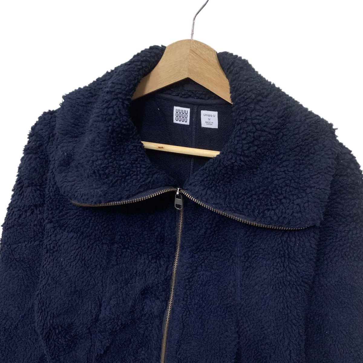 Japanese Brand Lemaire x Uniqlo Deep Pile Turtleneck Jacket Size M / US 6-8 / IT 42-44 - 4 Thumbnail