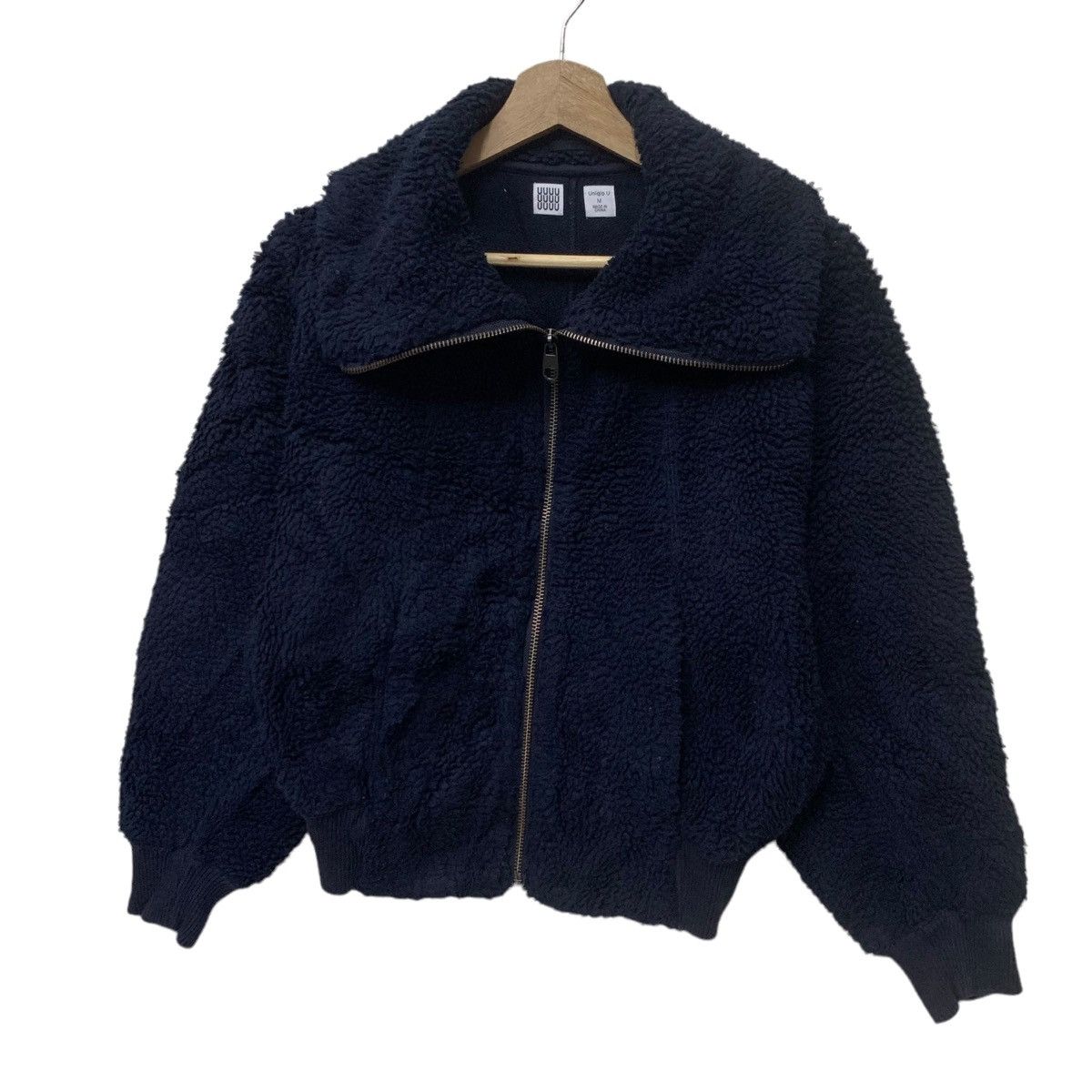 Japanese Brand Lemaire x Uniqlo Deep Pile Turtleneck Jacket Size M / US 6-8 / IT 42-44 - 3 Thumbnail