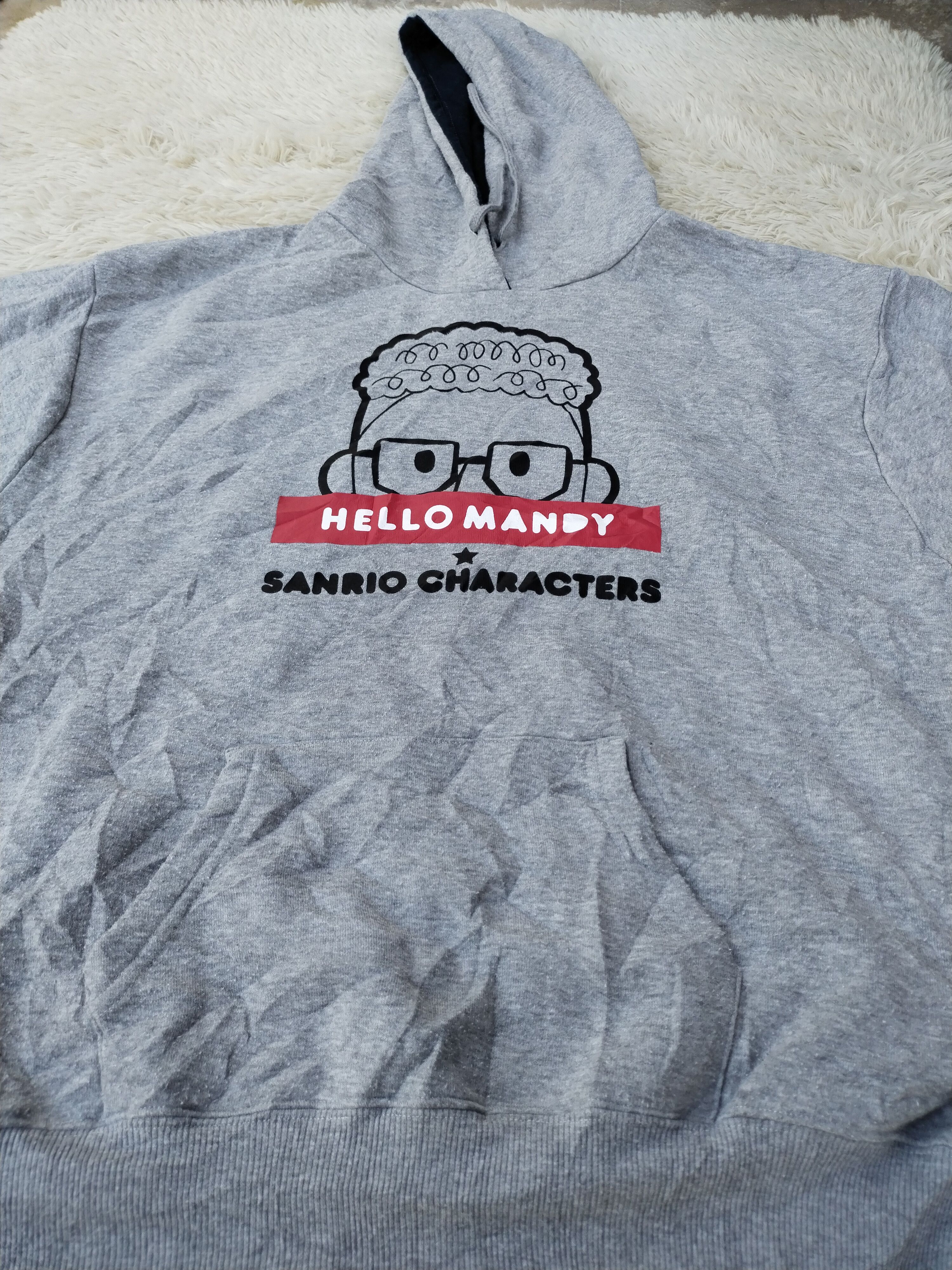 Cartoon Network × Japanese Brand × Vintage Vintage Hello Mandy & Sanrio Characters hoodie Size US L / EU 52-54 / 3 - 3 Thumbnail