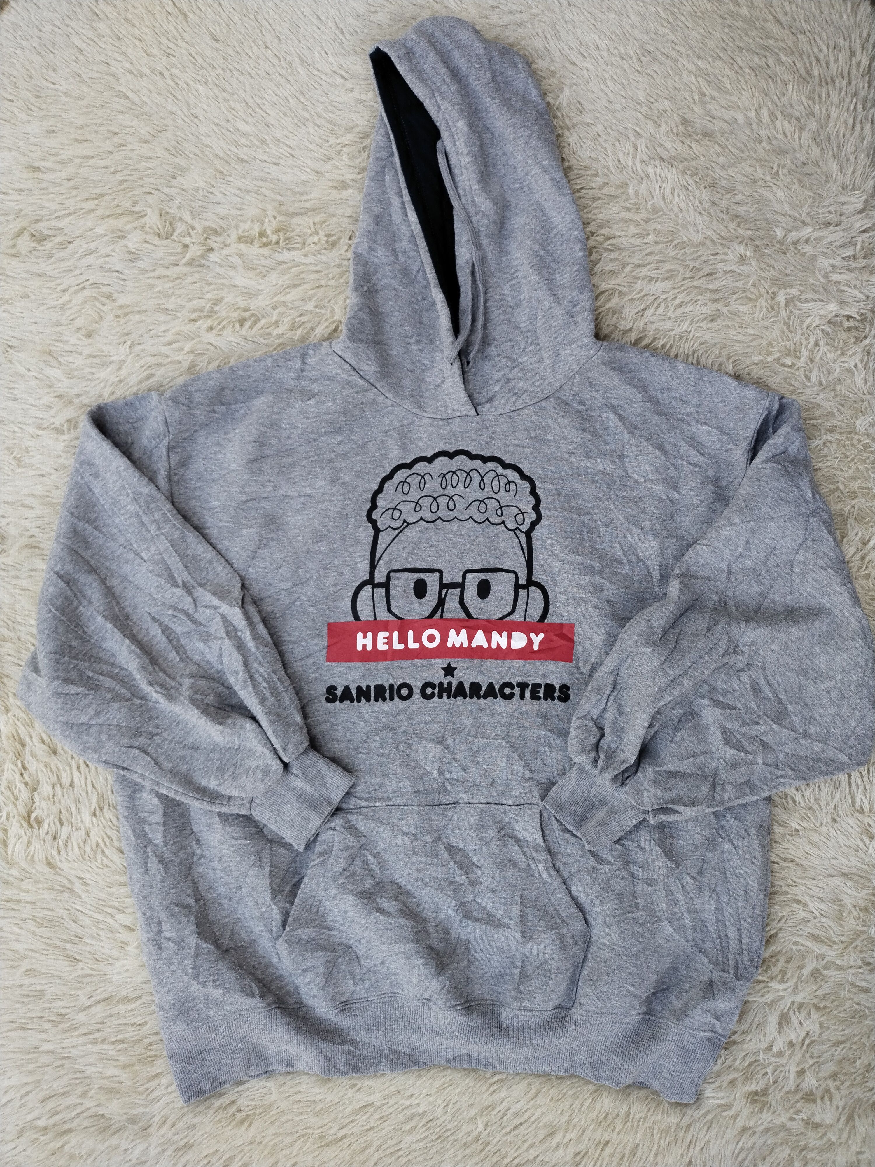 Cartoon Network × Japanese Brand × Vintage Vintage Hello Mandy & Sanrio Characters hoodie Size US L / EU 52-54 / 3 - 1 Thumbnail