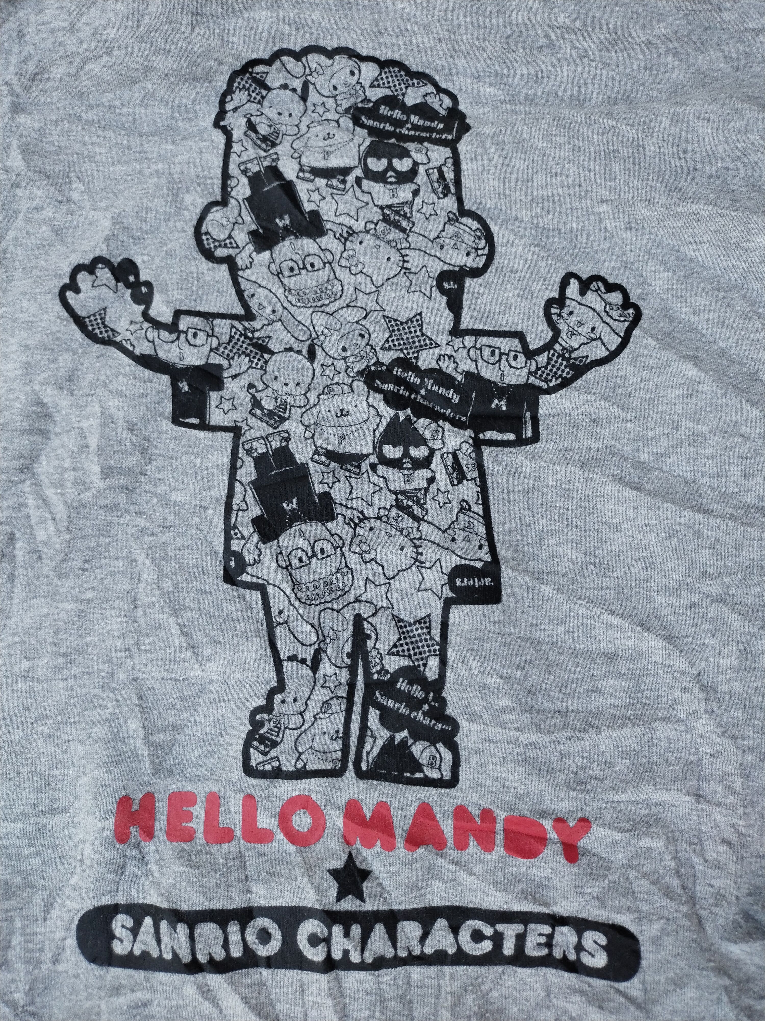 Cartoon Network × Japanese Brand × Vintage Vintage Hello Mandy & Sanrio Characters hoodie Size US L / EU 52-54 / 3 - 8 Thumbnail