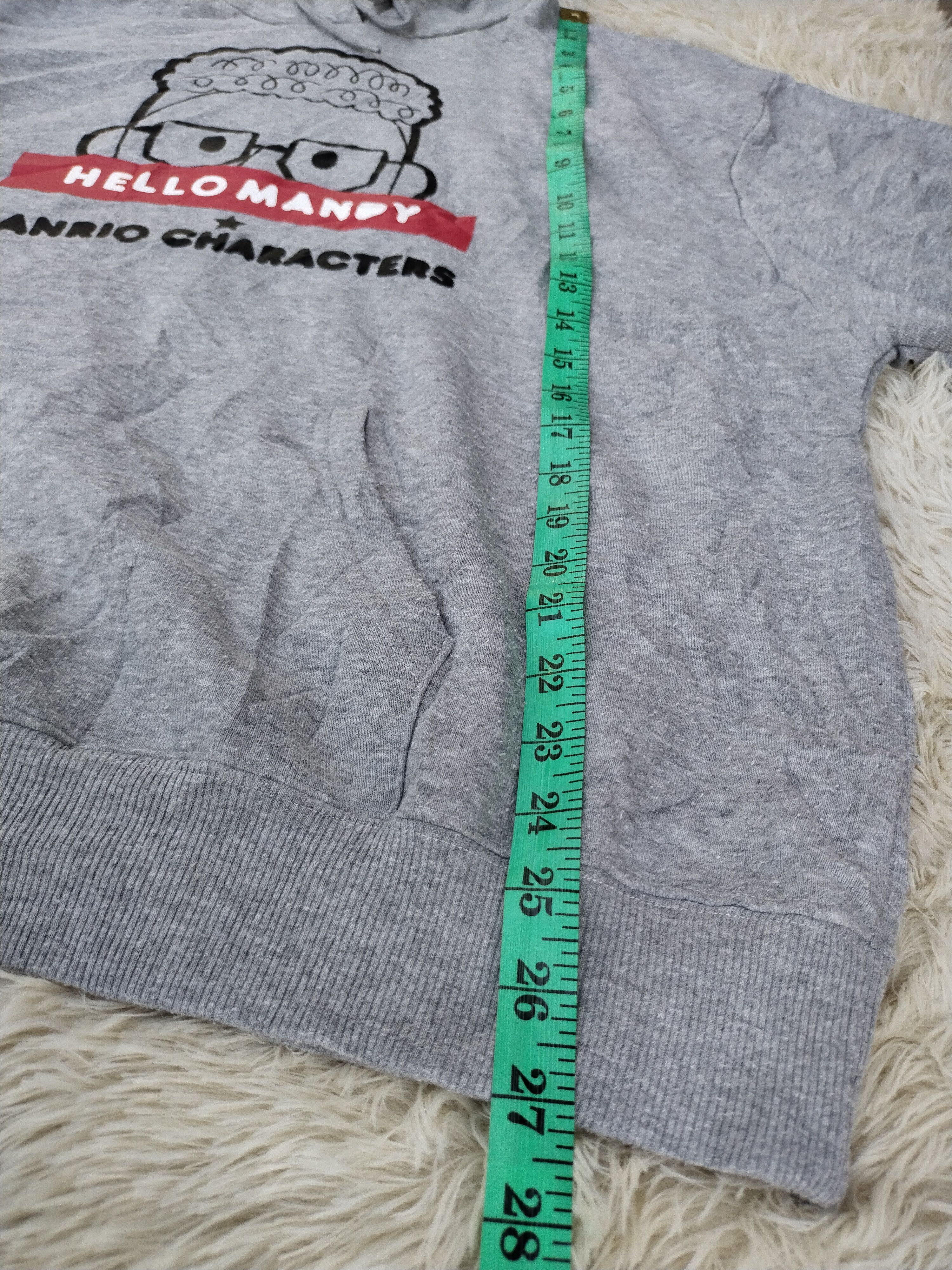 Cartoon Network × Japanese Brand × Vintage Vintage Hello Mandy & Sanrio Characters hoodie Size US L / EU 52-54 / 3 - 10 Thumbnail