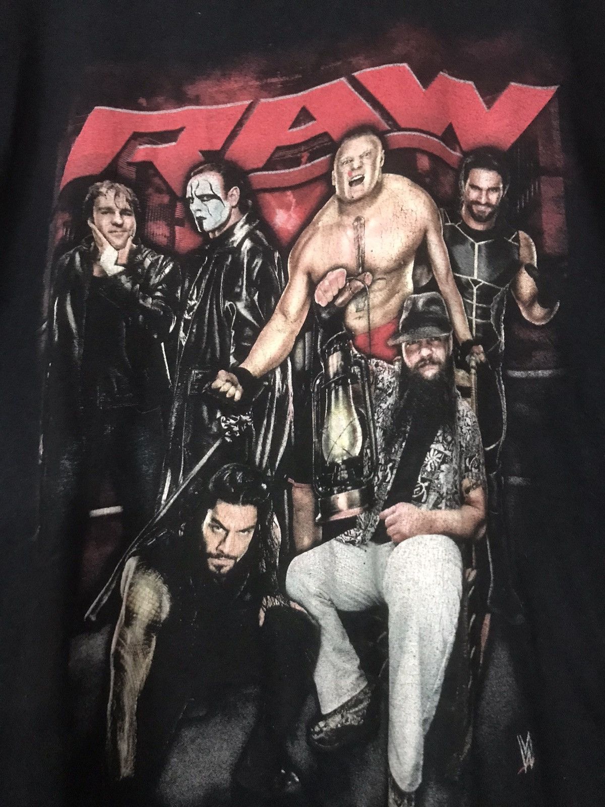 WWF Wwf Raw Wrestling Tshirt Crewneck Sportwear Size US L / EU 52-54 / 3 - 3 Thumbnail