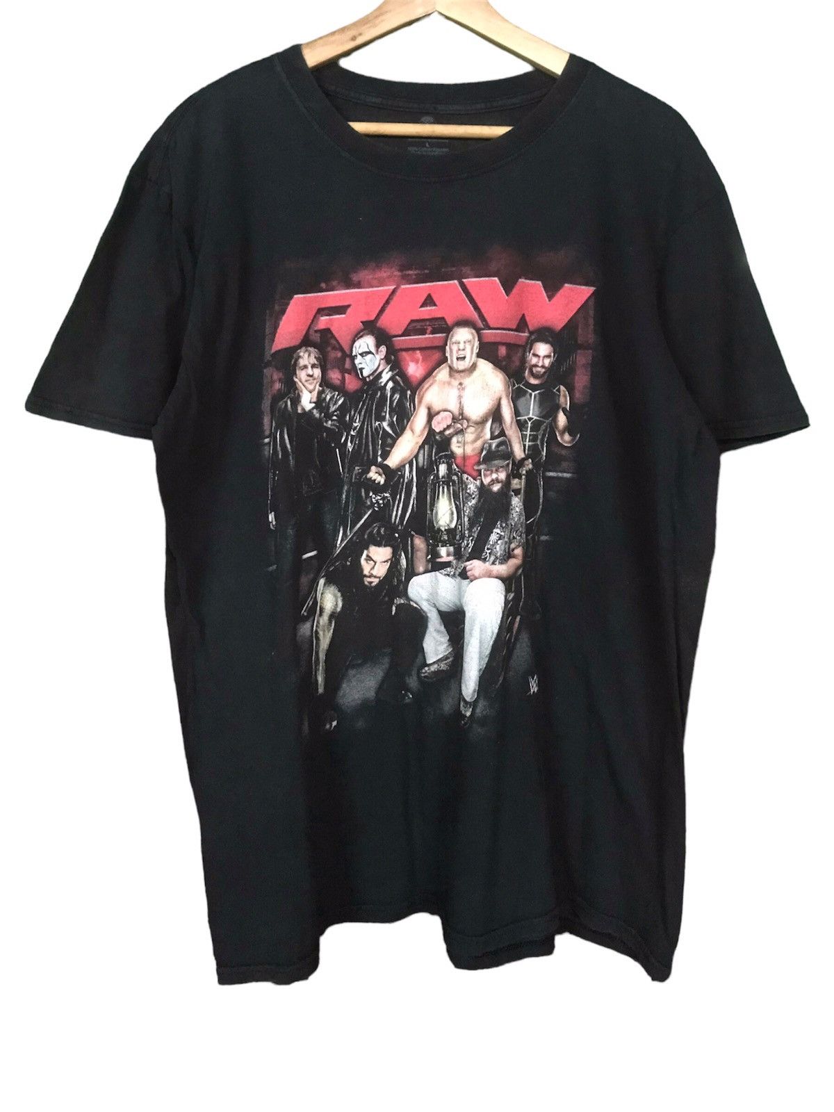 WWF Wwf Raw Wrestling Tshirt Crewneck Sportwear Size US L / EU 52-54 / 3 - 1 Thumbnail