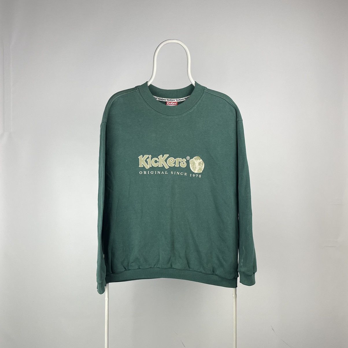 Kickers Kickers sweatshirt embroidered logo vintage size Medium Size US M / EU 48-50 / 2 - 1 Thumbnail