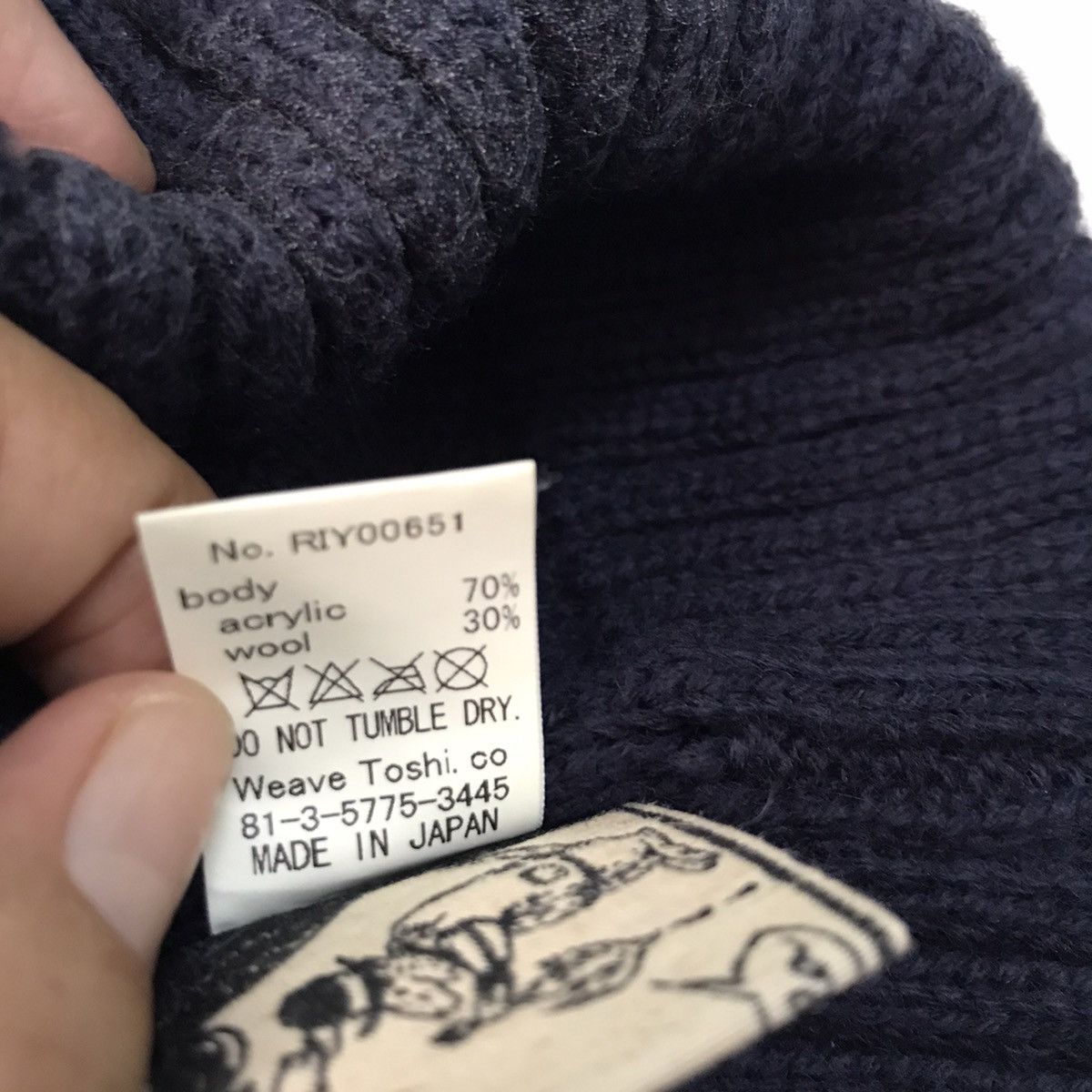 CA4LA Japanese Ca4la Wool & Acrylic Beanie / Snow Hat / Snow Cap Size ONE SIZE - 9 Thumbnail