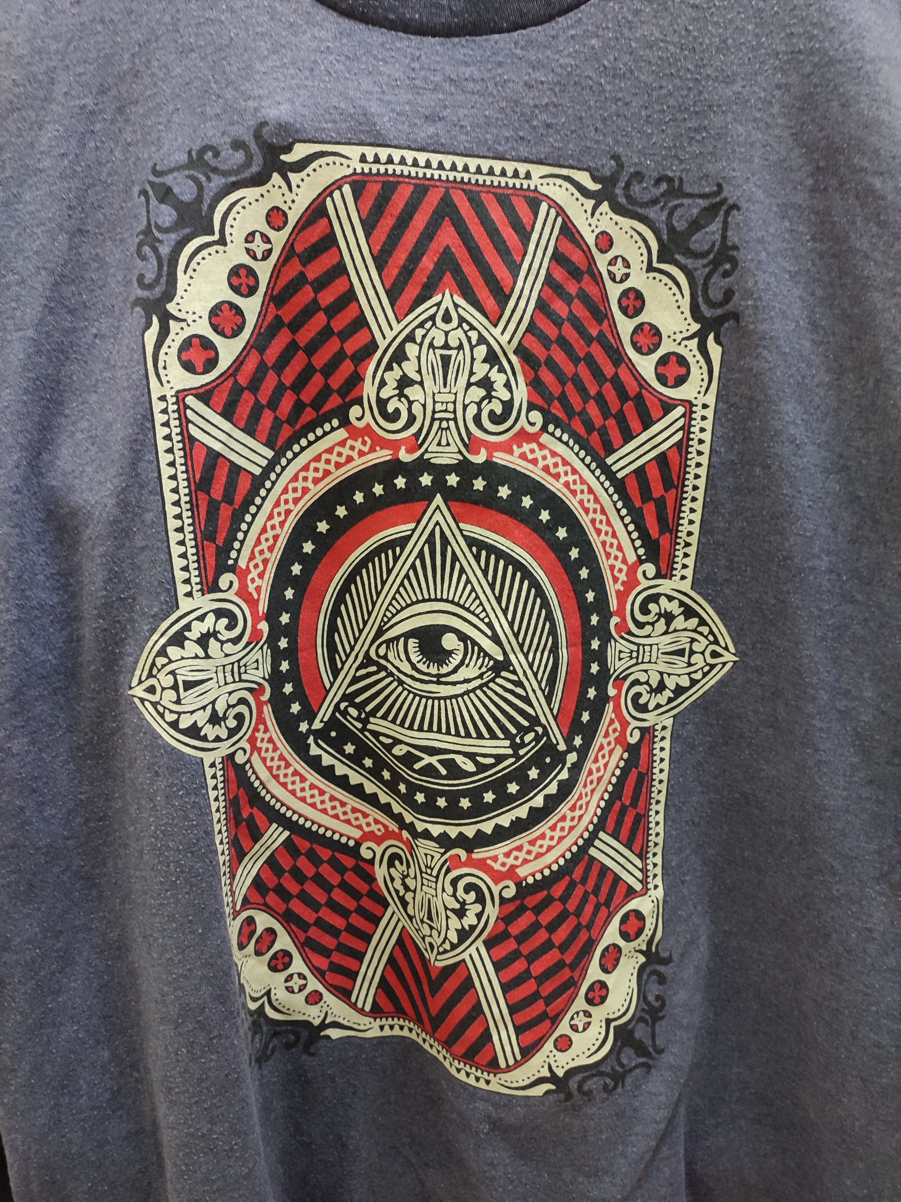 Tony Hawk 💥 Crazy Rare Vision Eye Tony Hawk Vintage Tee Size US XL / EU 56 / 4 - 3 Thumbnail