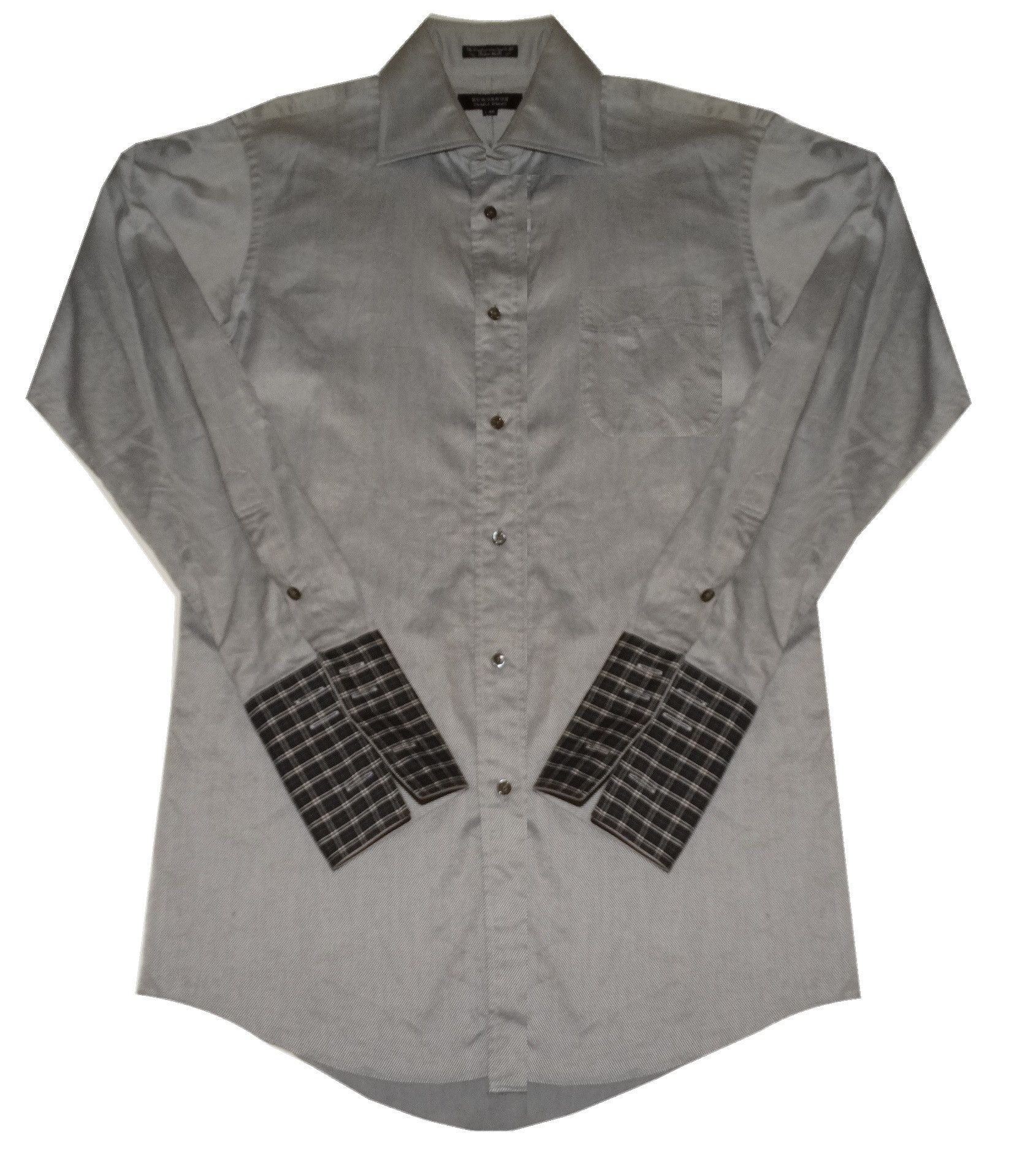 Burberry × Burberry Prorsum N56 burberry tailored stripes pocket shirt novacheck 38 Size US S / EU 44-46 / 1 - 2 Thumbnail