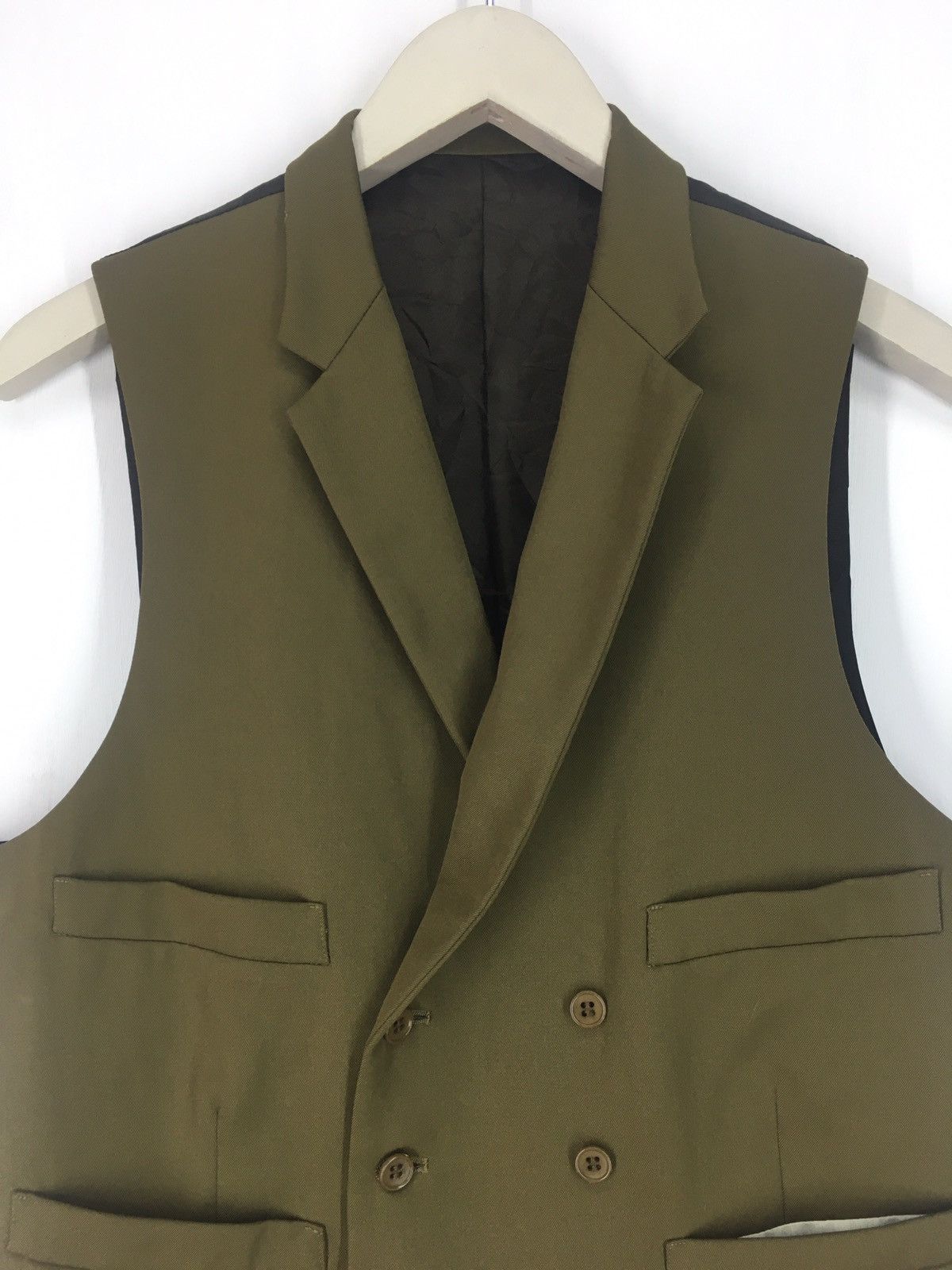 Yohji Yamamoto AAR Yohji Yamamoto Durban vest Size 38L - 3 Thumbnail