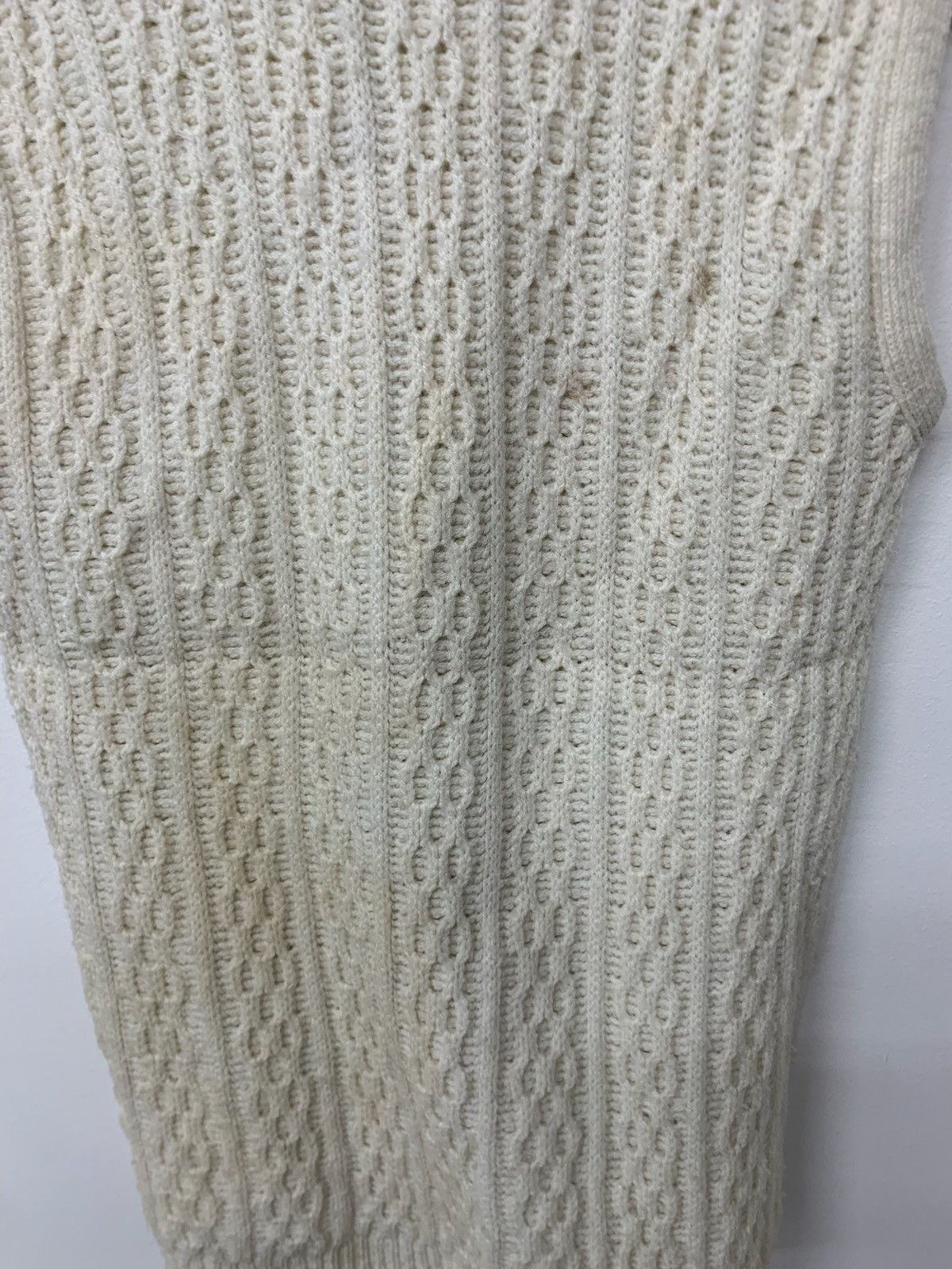 Vintage Vintage Sears Aran Knit Sweater Vest Size US XS / EU 42 / 0 - 4 Thumbnail