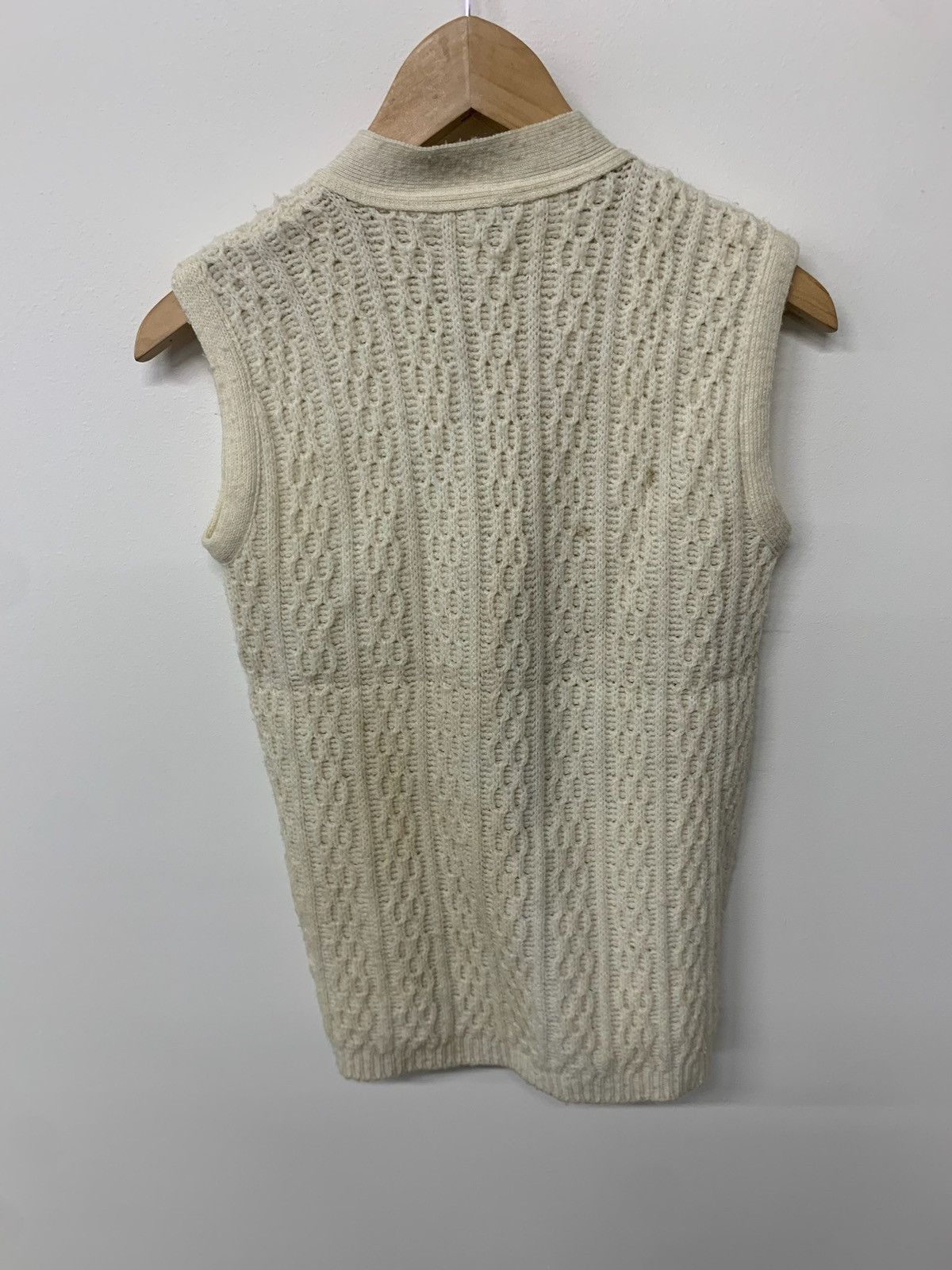 Vintage Vintage Sears Aran Knit Sweater Vest Size US XS / EU 42 / 0 - 3 Thumbnail