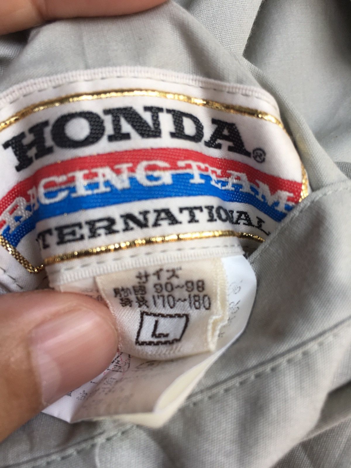 Honda Honda Racing Team International T.Minowa Reversible Jacket Size US L / EU 52-54 / 3 - 11 Thumbnail