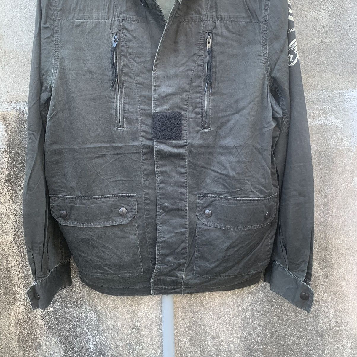 Designer × PPFM PPFM Japanese Brand Faded Inspired Vtg Army Jacket Size US M / EU 48-50 / 2 - 4 Thumbnail