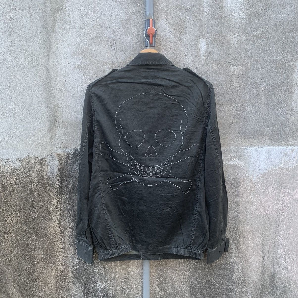 Designer × PPFM PPFM Japanese Brand Faded Inspired Vtg Army Jacket Size US M / EU 48-50 / 2 - 8 Thumbnail
