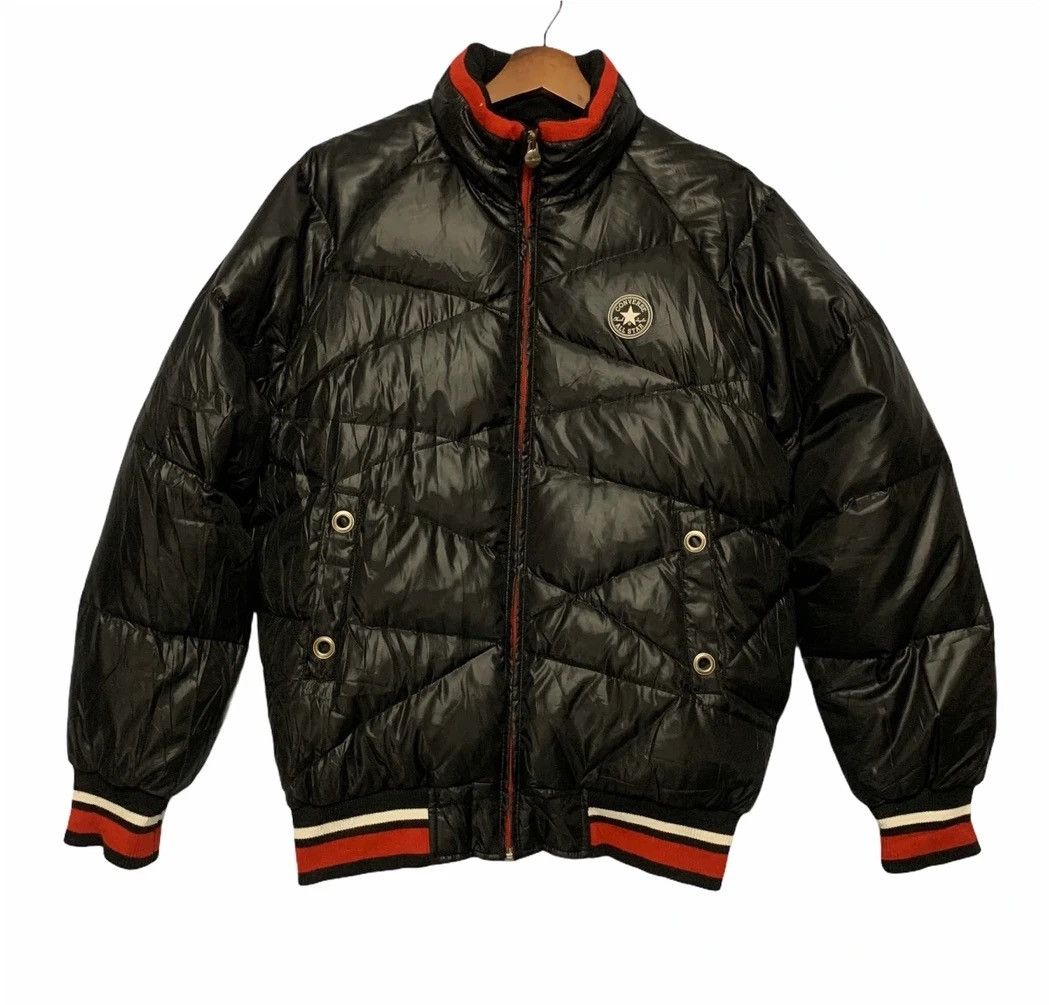 Converse × Vintage 🛒LAST DROP DELETE TODAY 🛒 Converse All Star Puffer Jacket Size US M / EU 48-50 / 2 - 3 Thumbnail