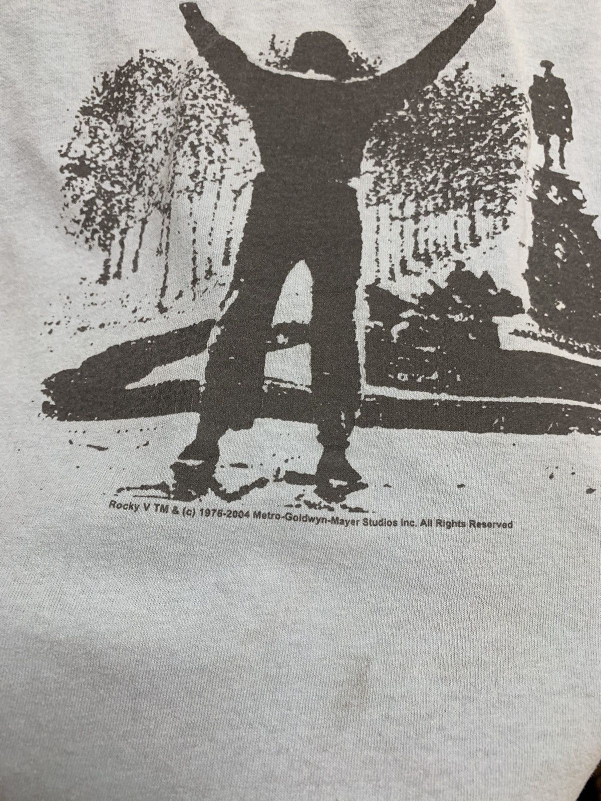 Vintage Rocky Balboa vintage t-shirt Xl 1976-2004 blue Size US XL / EU 56 / 4 - 3 Thumbnail