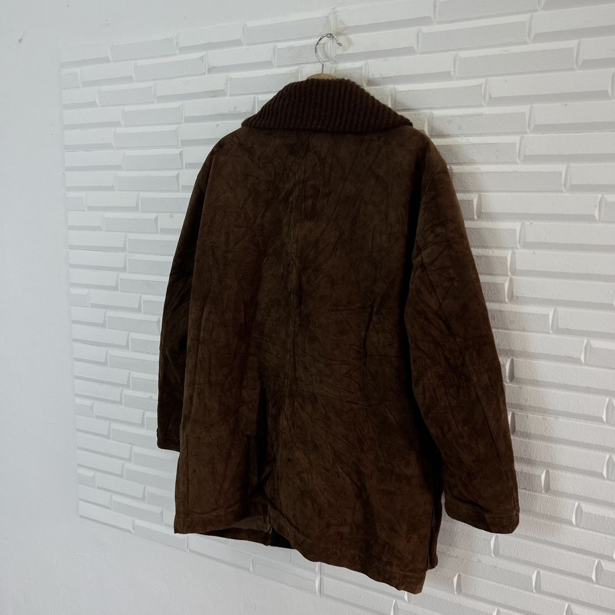 Japanese Brand VINTAGE LEATHER JACKET DOLCE RARE MULTI POCKET ISSEY MIYAKE Size US M / EU 48-50 / 2 - 9 Thumbnail