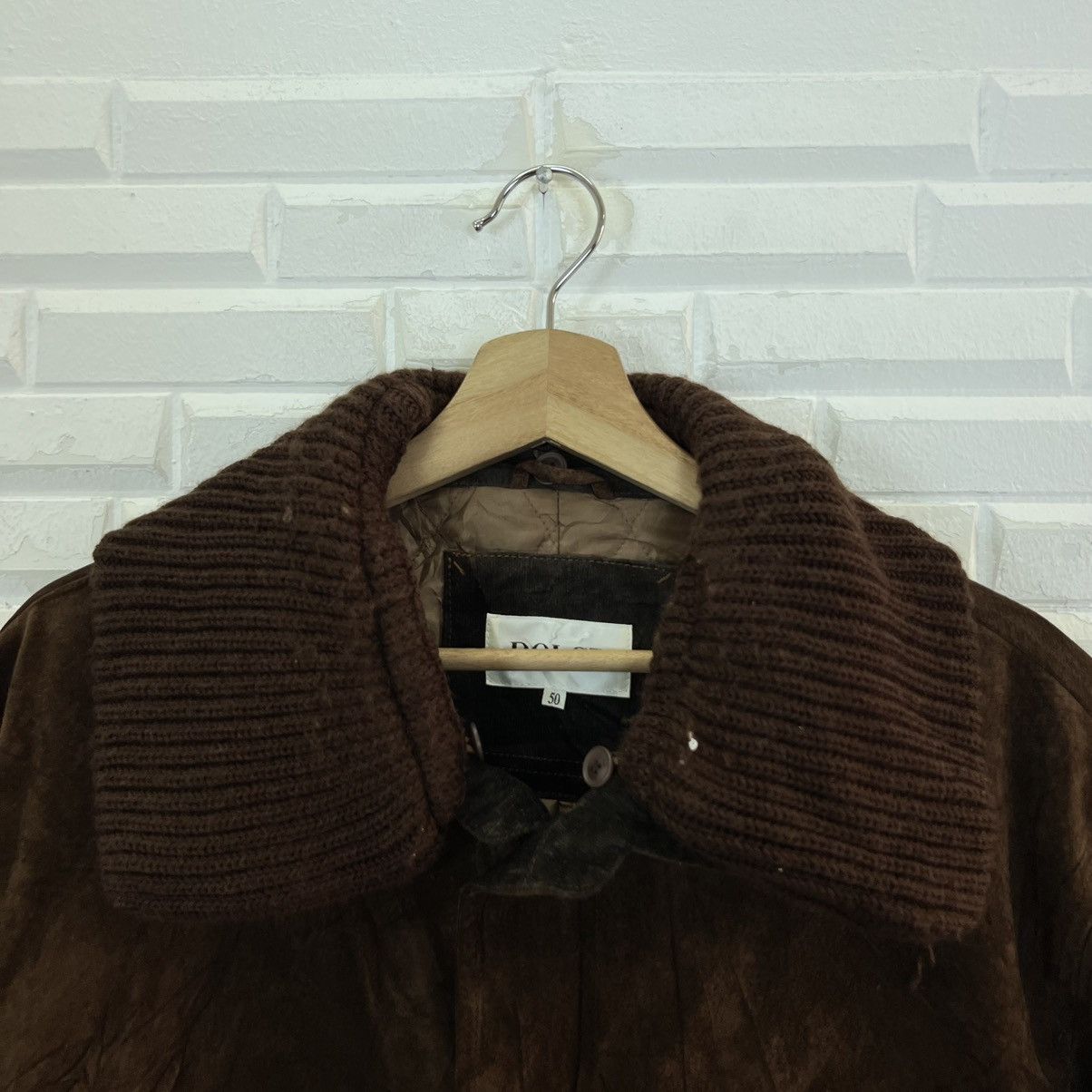 Japanese Brand VINTAGE LEATHER JACKET DOLCE RARE MULTI POCKET ISSEY MIYAKE Size US M / EU 48-50 / 2 - 6 Thumbnail