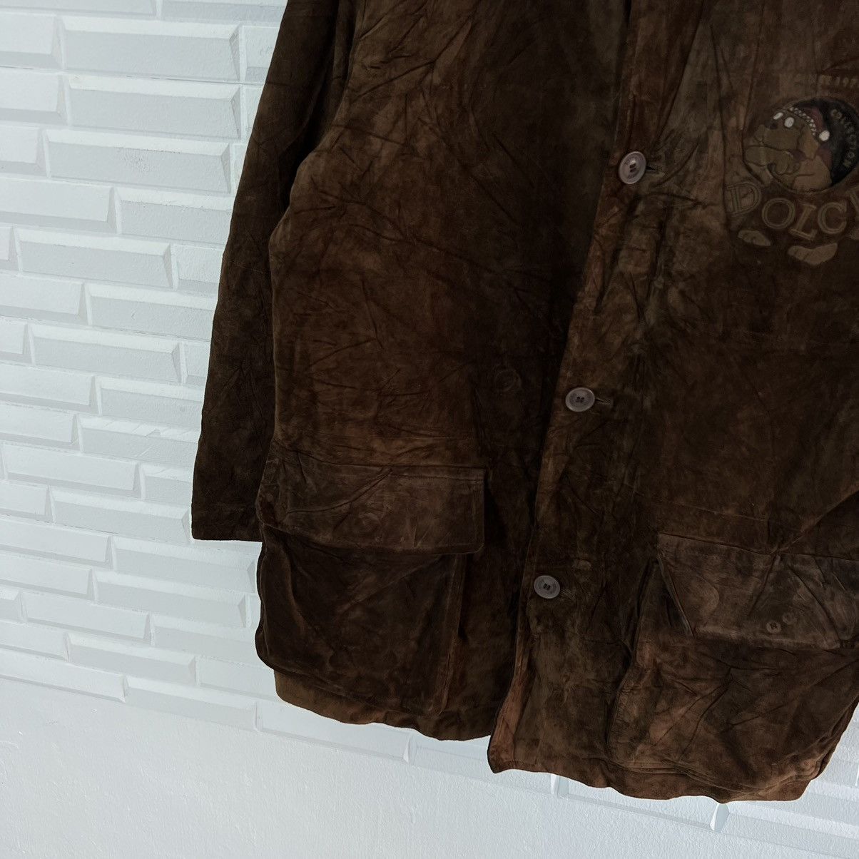 Japanese Brand VINTAGE LEATHER JACKET DOLCE RARE MULTI POCKET ISSEY MIYAKE Size US M / EU 48-50 / 2 - 4 Thumbnail