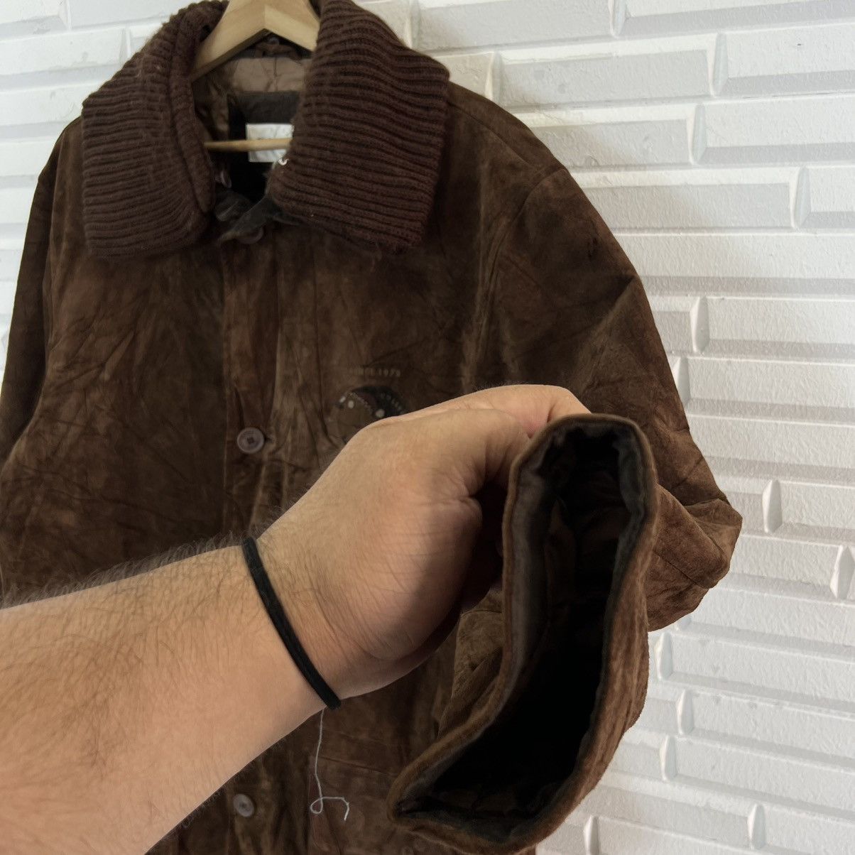 Japanese Brand VINTAGE LEATHER JACKET DOLCE RARE MULTI POCKET ISSEY MIYAKE Size US M / EU 48-50 / 2 - 7 Thumbnail