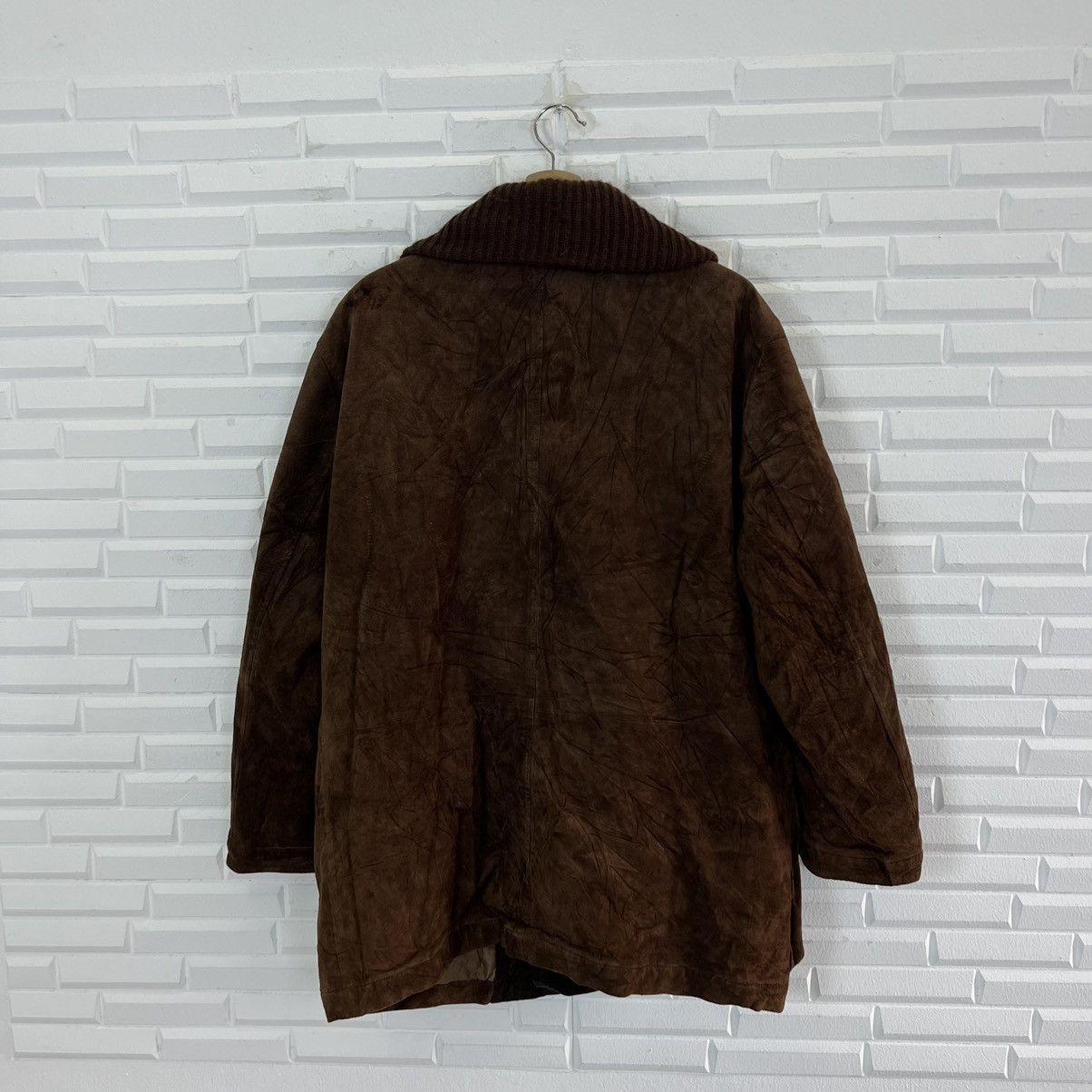 Japanese Brand VINTAGE LEATHER JACKET DOLCE RARE MULTI POCKET ISSEY MIYAKE Size US M / EU 48-50 / 2 - 8 Thumbnail