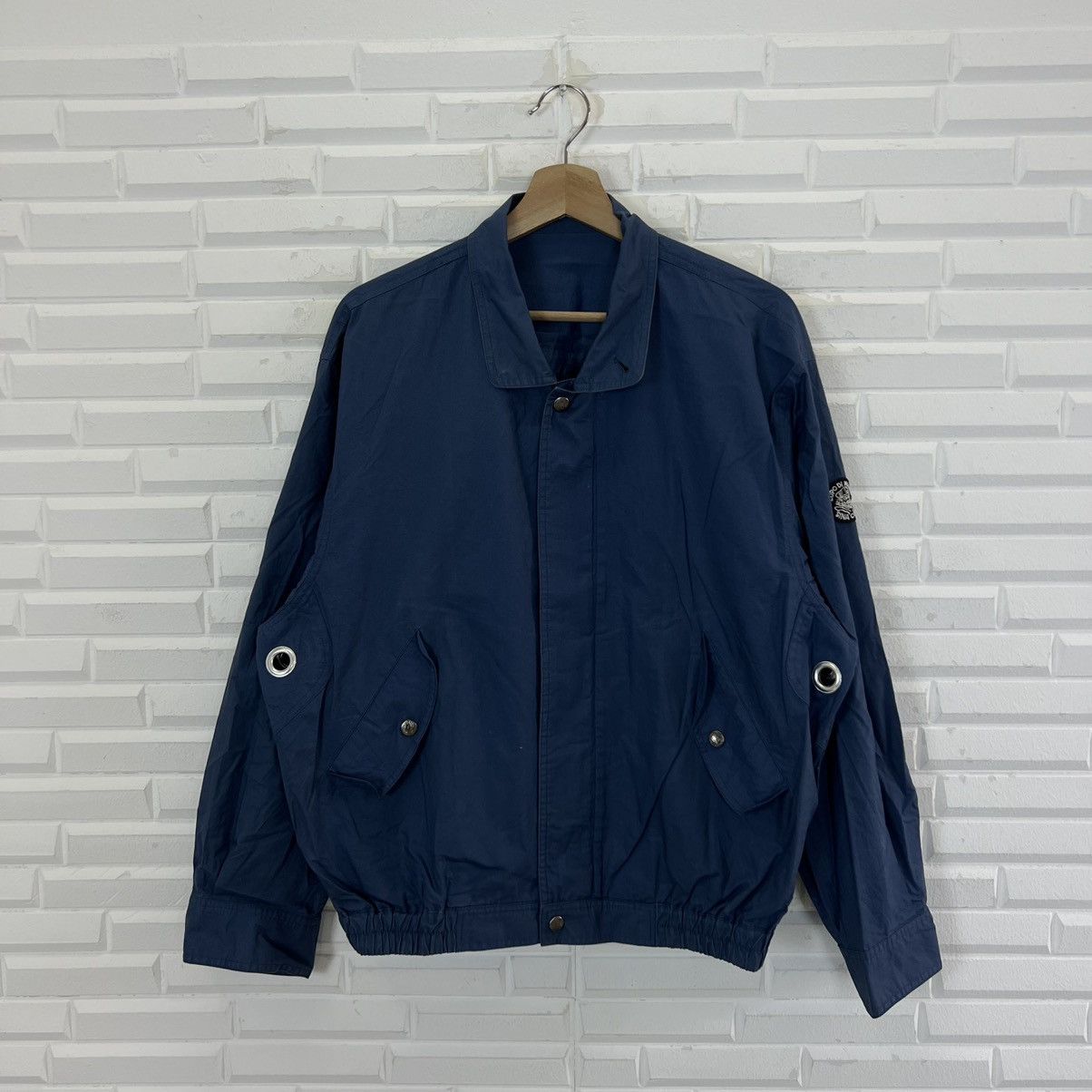 Japanese Brand RARE STYLE JACKET SINACOVA BIG LOGO BOMBER STYLE JACKET Size US L / EU 52-54 / 3 - 2 Thumbnail
