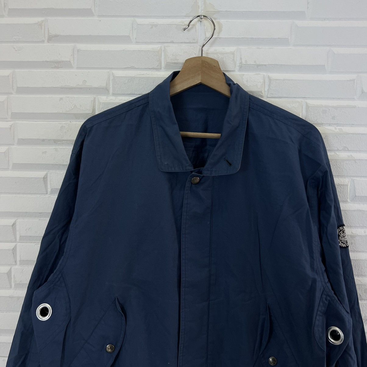Japanese Brand RARE STYLE JACKET SINACOVA BIG LOGO BOMBER STYLE JACKET Size US L / EU 52-54 / 3 - 4 Thumbnail