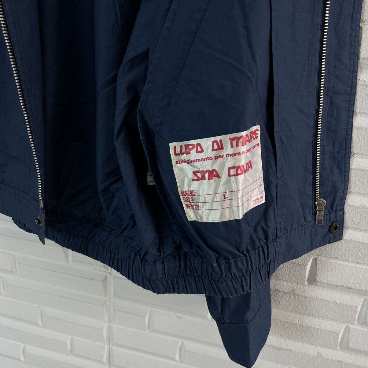 Japanese Brand RARE STYLE JACKET SINACOVA BIG LOGO BOMBER STYLE JACKET Size US L / EU 52-54 / 3 - 14 Thumbnail