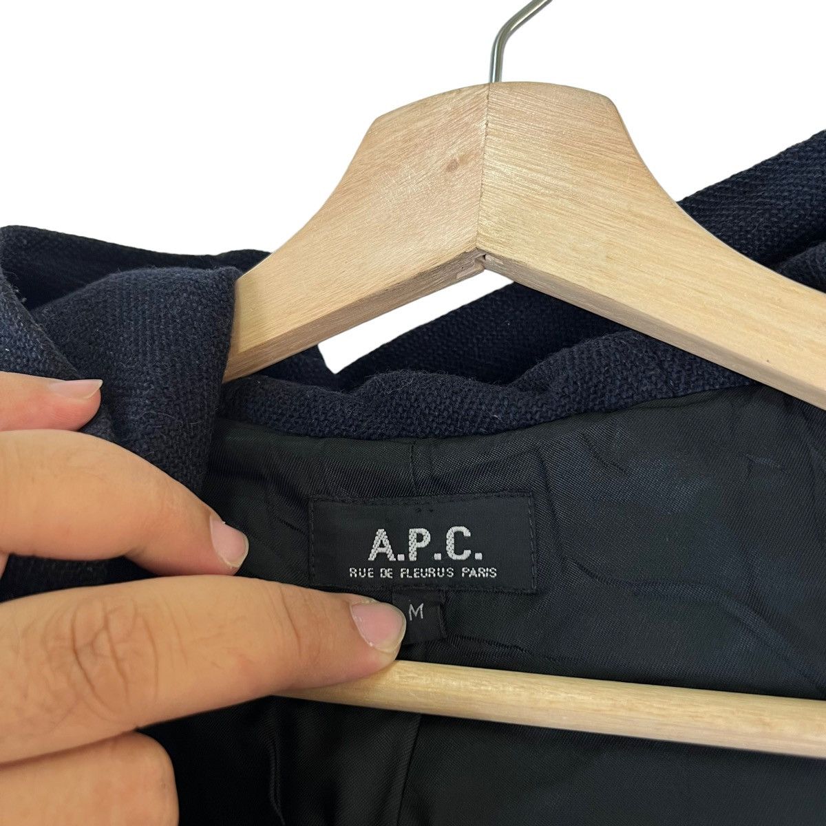 A.P.C. RARE VINTAGE A.P.C WOOL LONG JACKET INSPIRED ISSEY MIYAKE Size US M / EU 48-50 / 2 - 11 Thumbnail