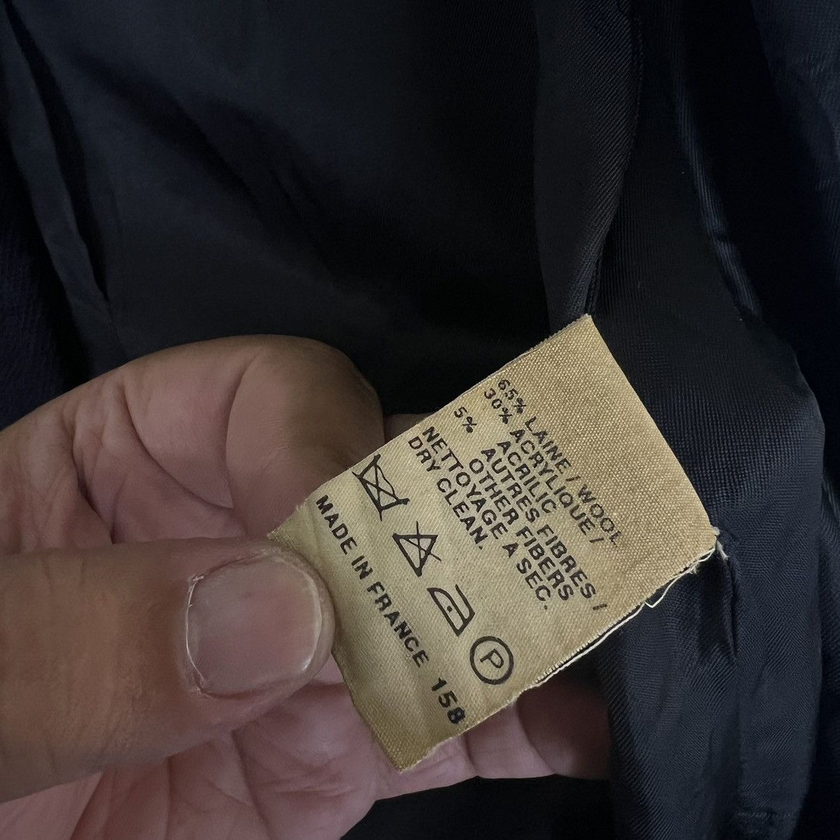 A.P.C. RARE VINTAGE A.P.C WOOL LONG JACKET INSPIRED ISSEY MIYAKE Size US M / EU 48-50 / 2 - 12 Thumbnail