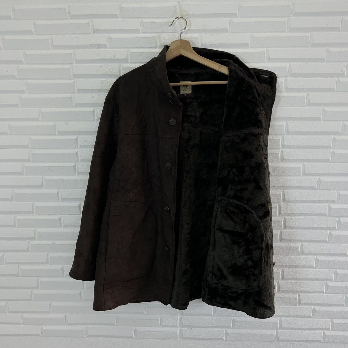 Japanese Brand VINTAGE B 3 STYLE JACKET G-STAGE FLEECE LINING Size US L / EU 52-54 / 3 - 9 Thumbnail
