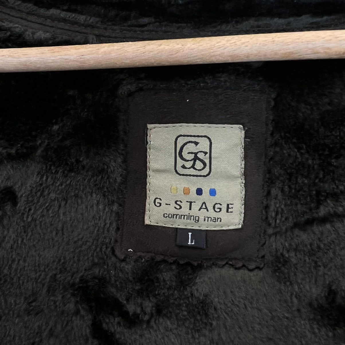 Japanese Brand VINTAGE B 3 STYLE JACKET G-STAGE FLEECE LINING Size US L / EU 52-54 / 3 - 11 Thumbnail