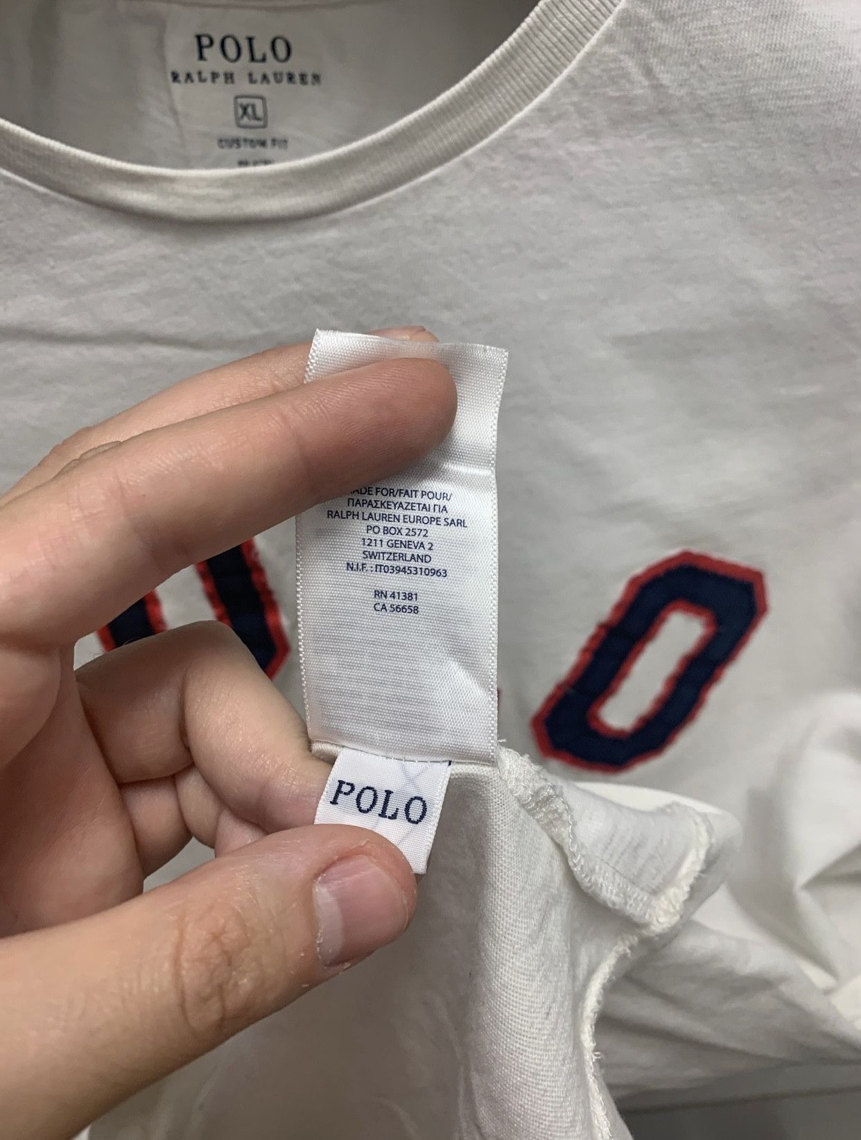 Polo Ralph Lauren Polo Ralph Lauren big logo t-shirt white Xl size Size US XL / EU 56 / 4 - 4 Thumbnail