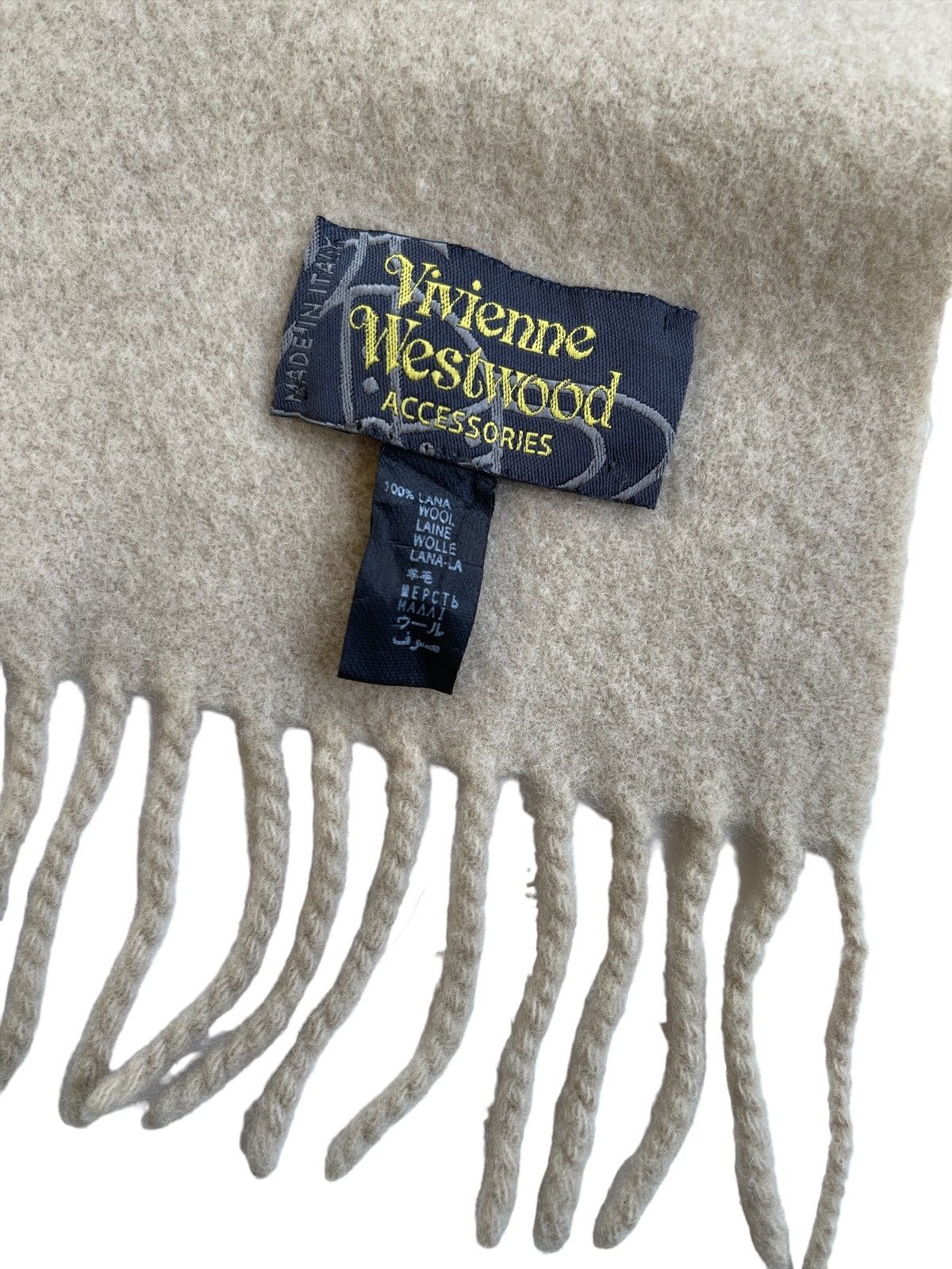 Vivienne Westwood Vivienne Westwood Wool Scarves / Muffler Size ONE SIZE - 3 Thumbnail