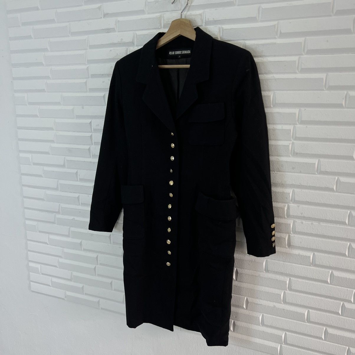 Japanese Brand × Junko Shimada VERY RARE ULTIMATE BLACK LONG JACKET 49 AV JUNKO SHIMADA Size US M / EU 48-50 / 2 - 7 Thumbnail