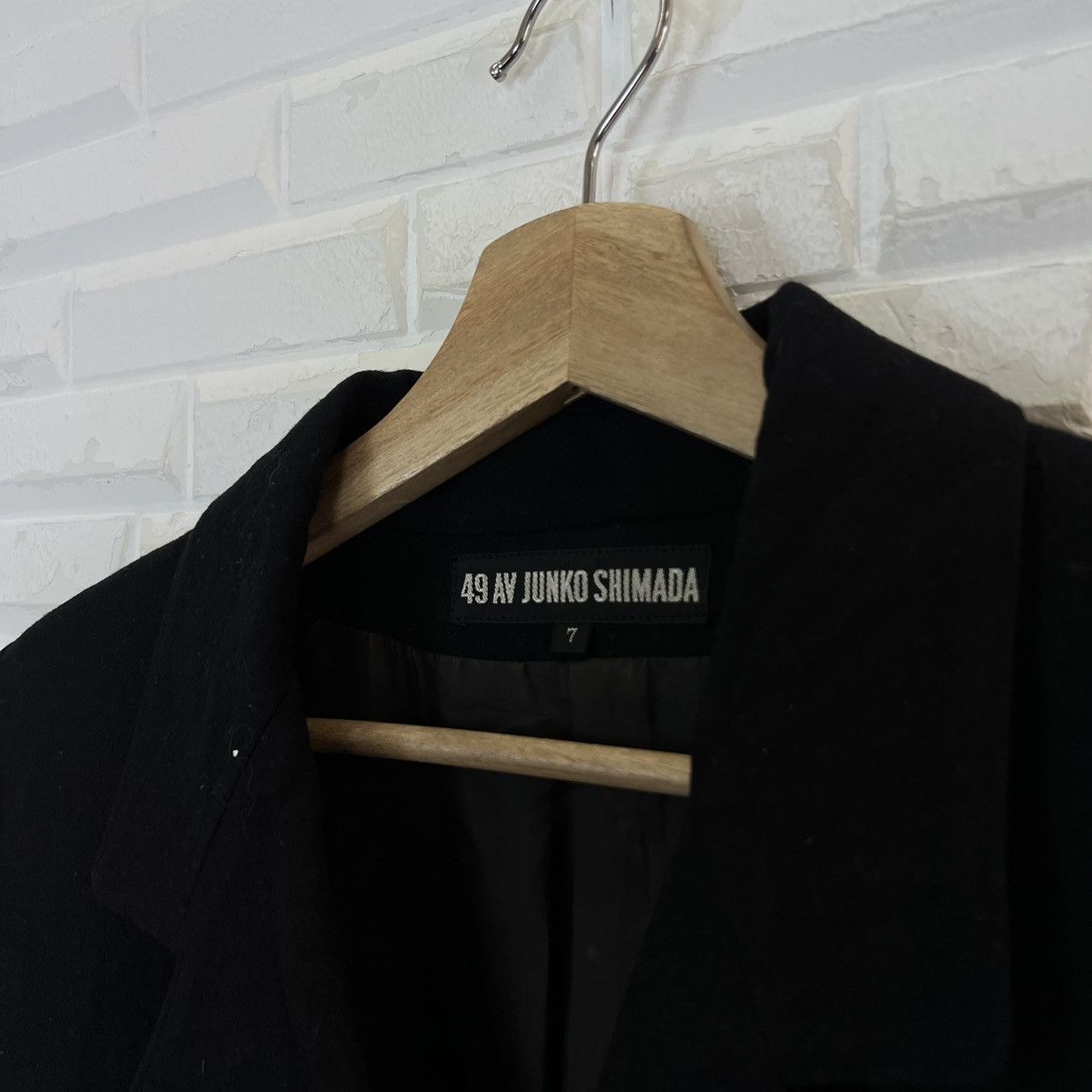 Japanese Brand × Junko Shimada VERY RARE ULTIMATE BLACK LONG JACKET 49 AV JUNKO SHIMADA Size US M / EU 48-50 / 2 - 9 Thumbnail