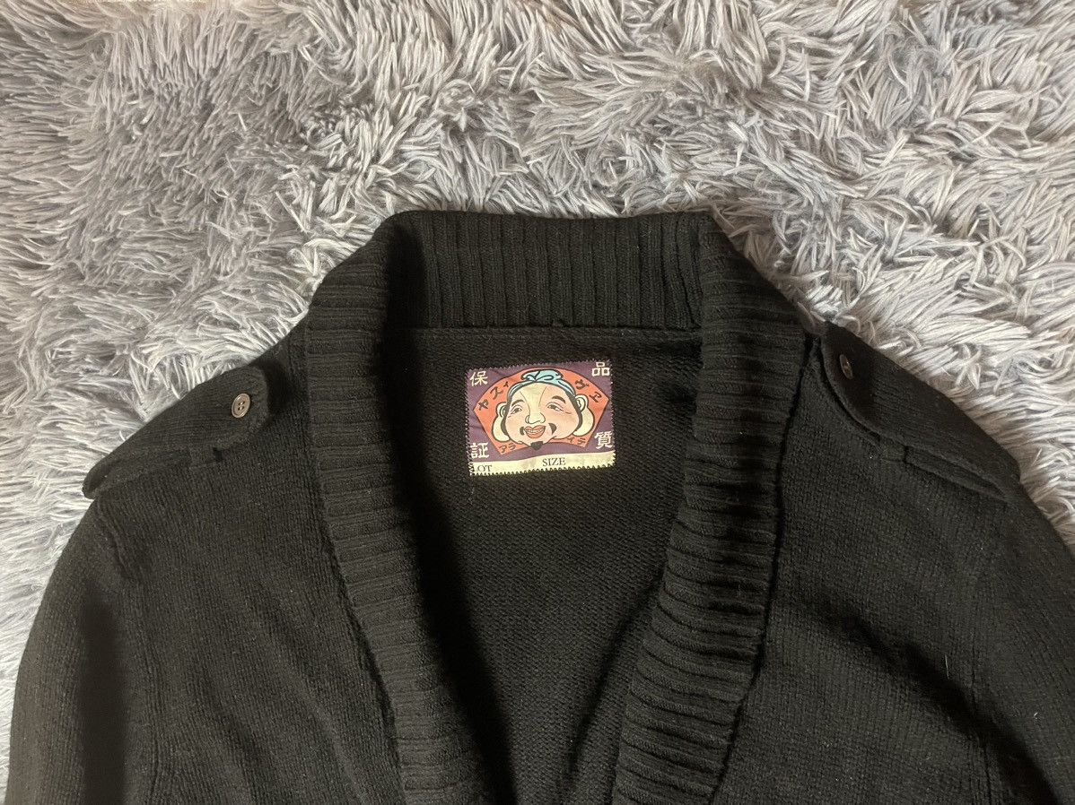 Evisu × Japanese Brand Evisu Japanese Y2K vintage cardigan sweater Size US XXL / EU 58 / 5 - 8 Thumbnail