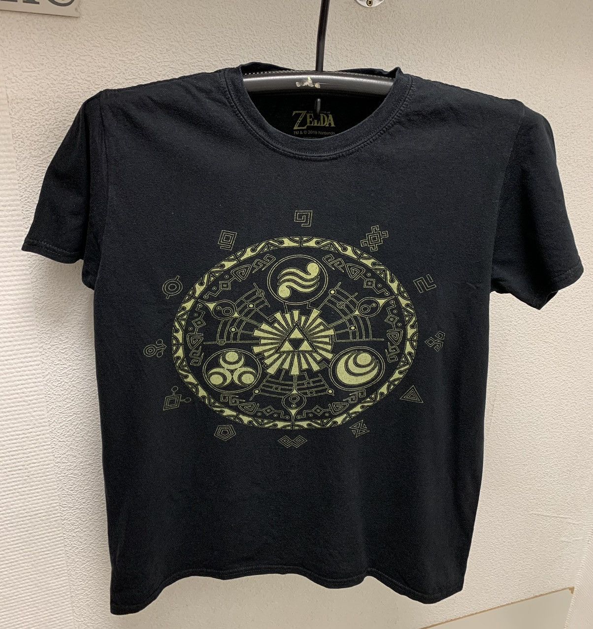 Nintendo Zelda Japanese brand Black t-shirt M sz tee