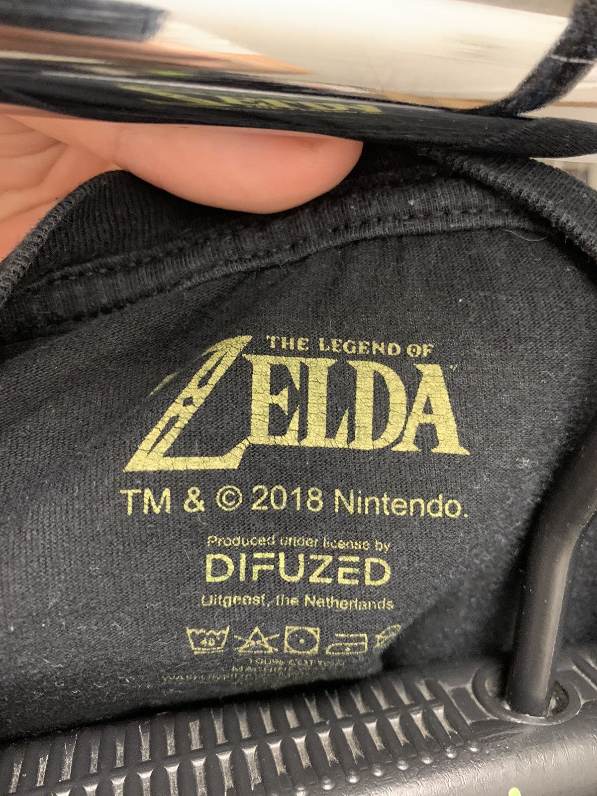 Other Nintendo Zelda Japanese brand Black t-shirt M sz tee Size US M / EU 48-50 / 2 - 3 Thumbnail